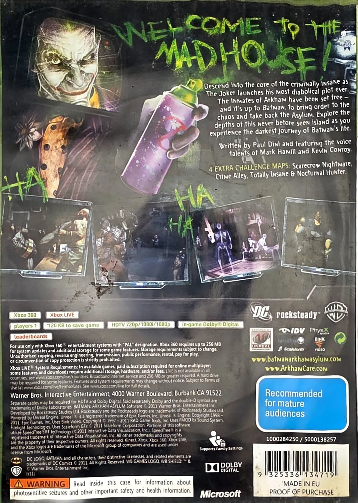 Batman: Arkham Asylum, photo 2