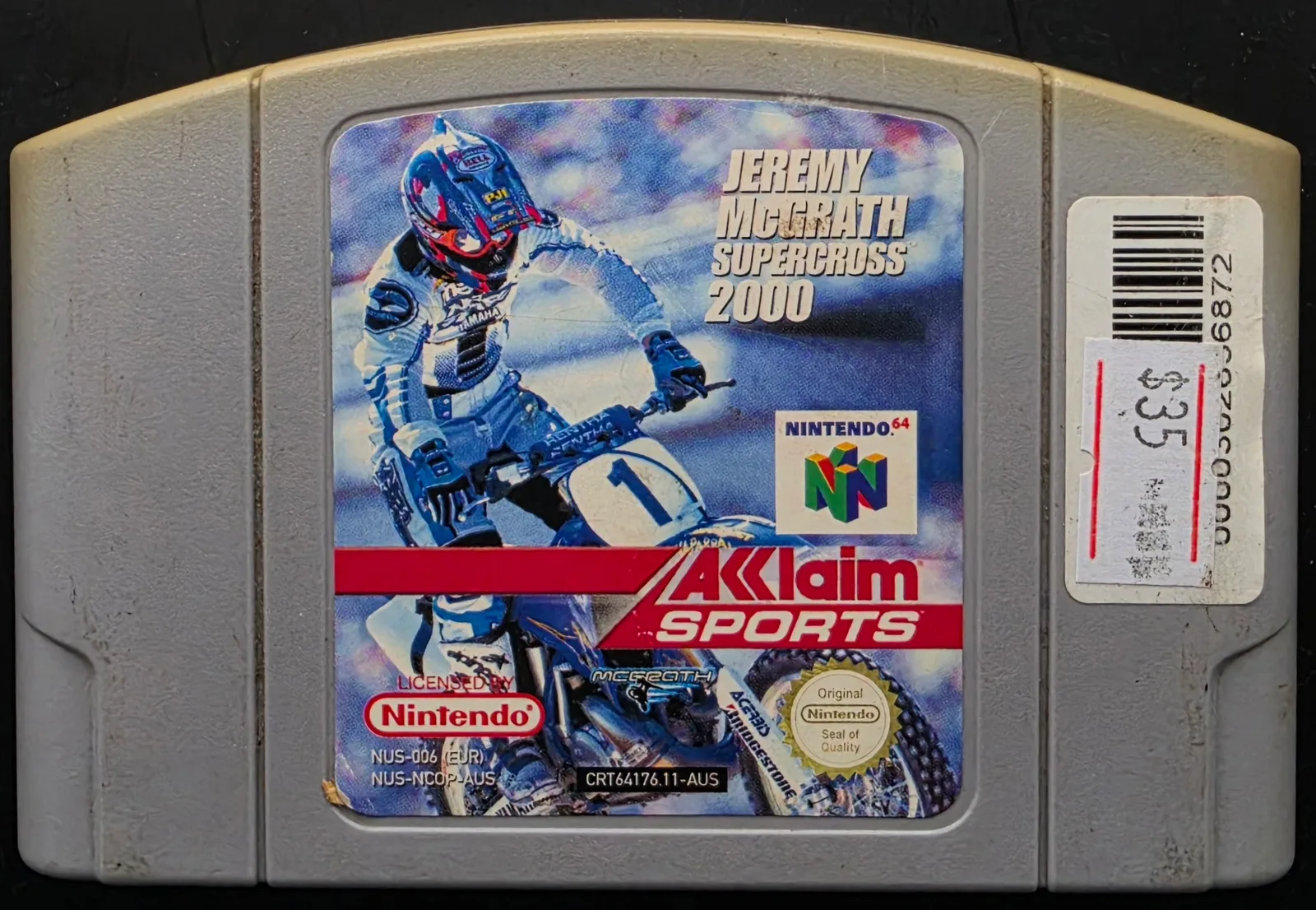 Jeremy McGrath Supercross 2000