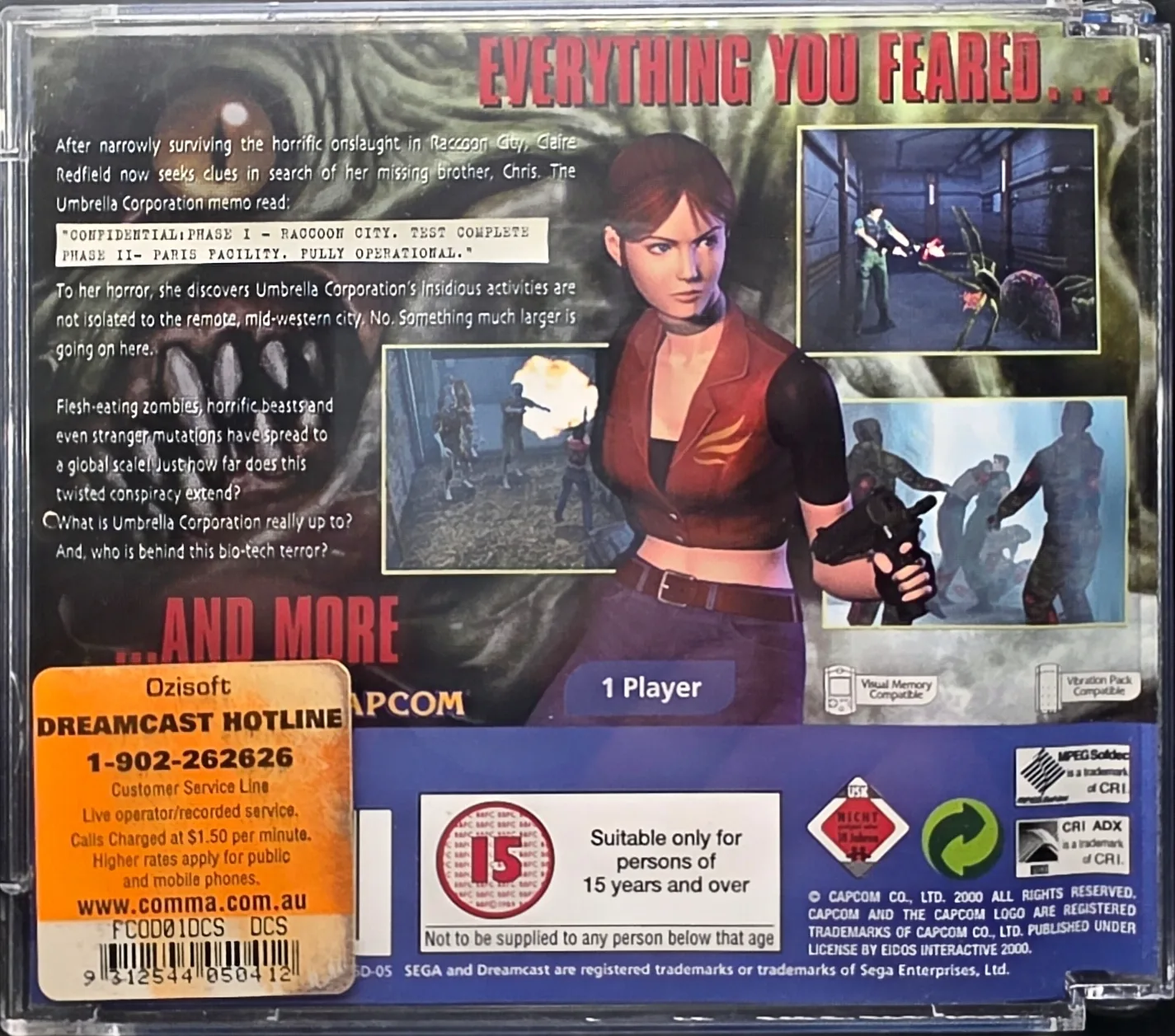 Resident Evil Code: Veronica, photo 2