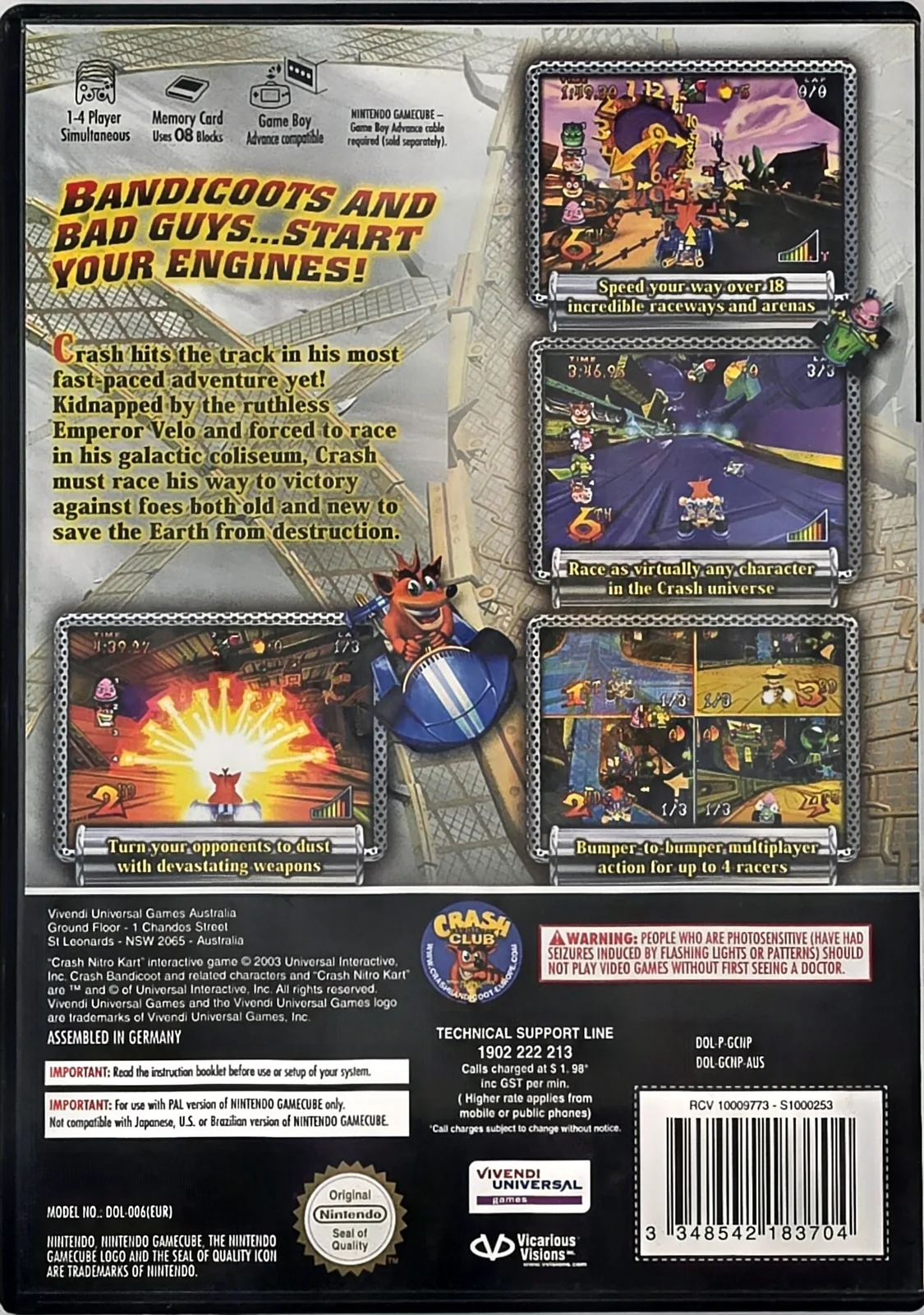 Crash Nitro Kart, photo 2