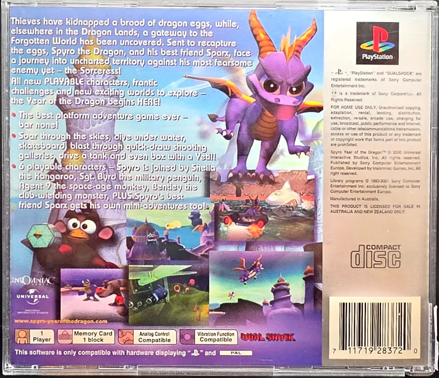 Spyro: Year of the Dragon, photo 2
