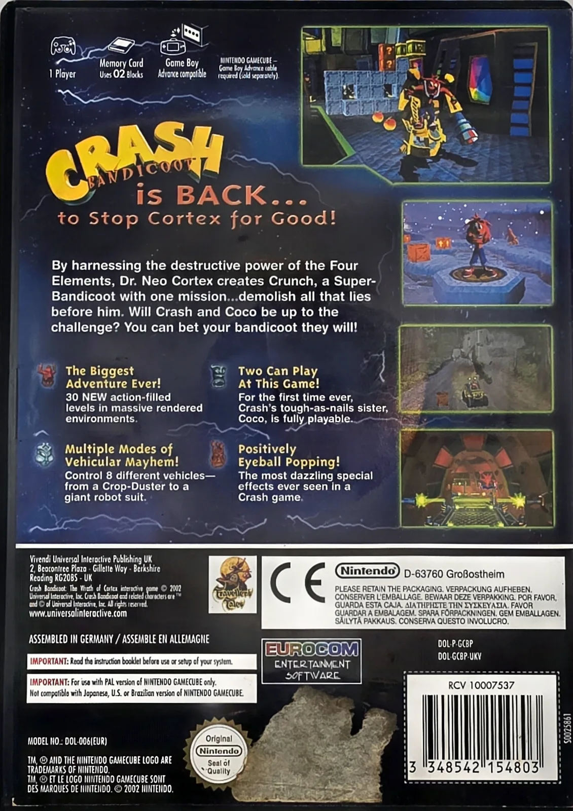 Crash Bandicoot: The Wrath of Cortex, photo 2