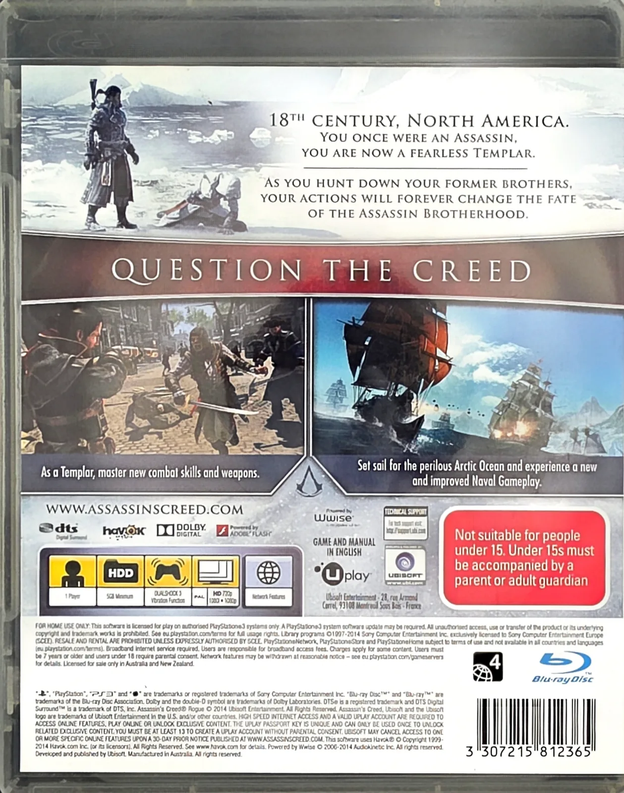 Assassin's Creed Rogue, photo 2