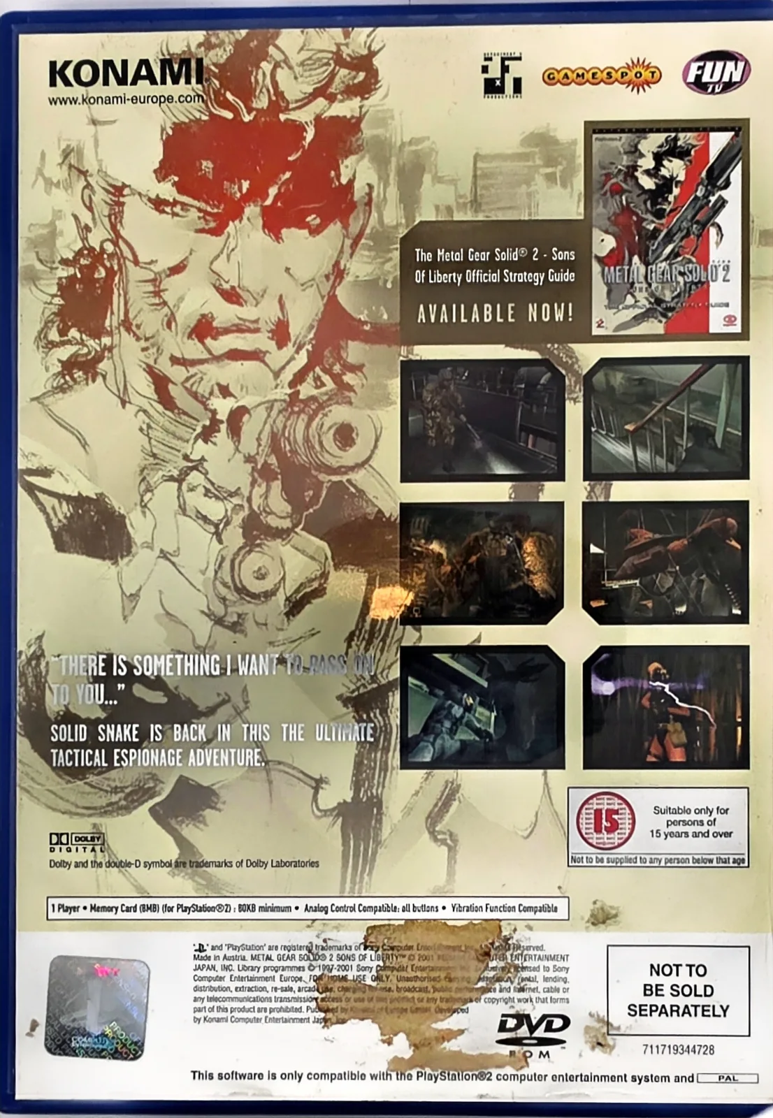 Metal Gear Solid 2: Sons of Liberty, photo 2