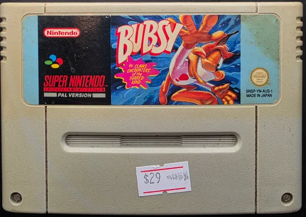 Bubsy in Claws Encounters of the Furred Kind