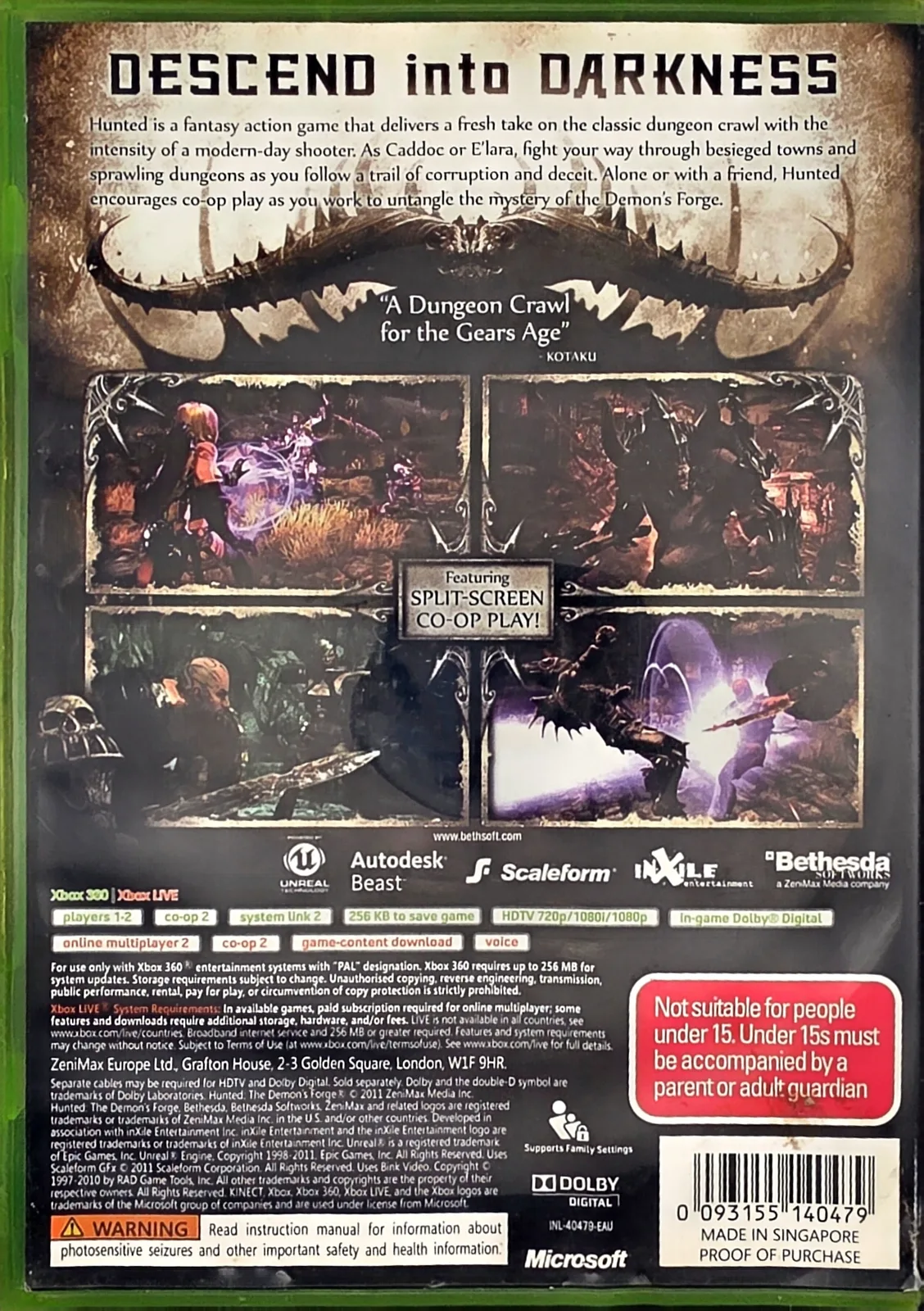 Hunted: The Demon's Forge, photo 2