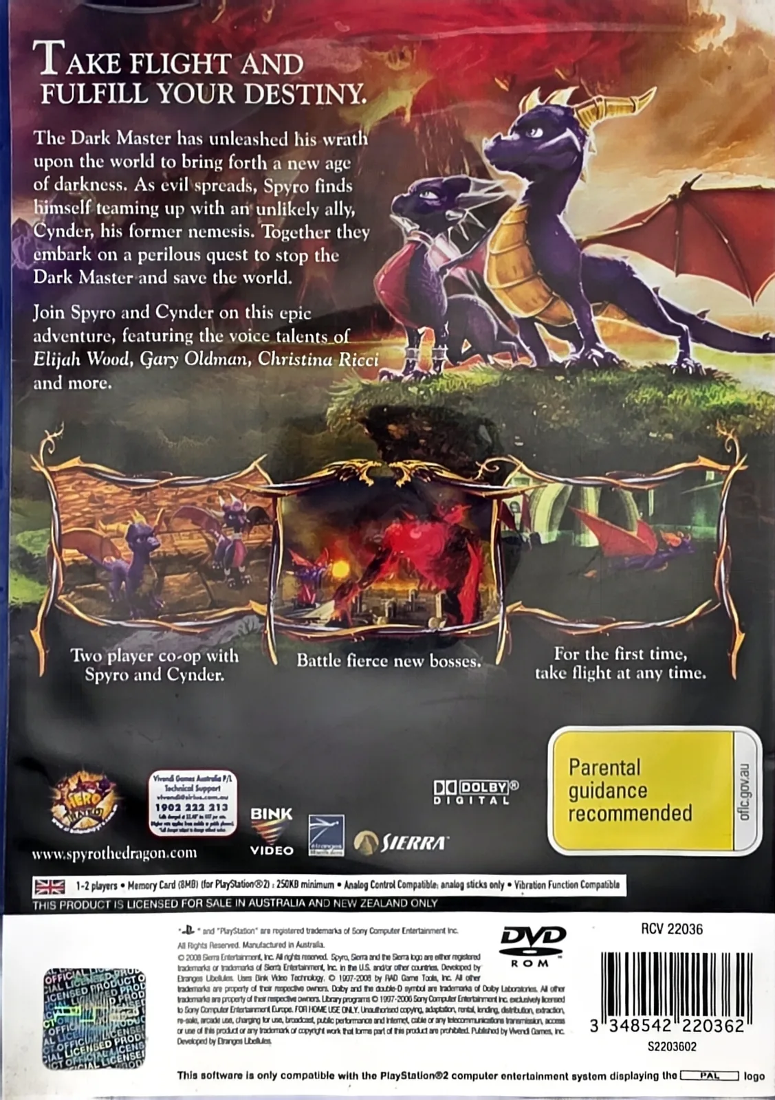 The Legend of Spyro: Dawn of the Dragon, photo 2