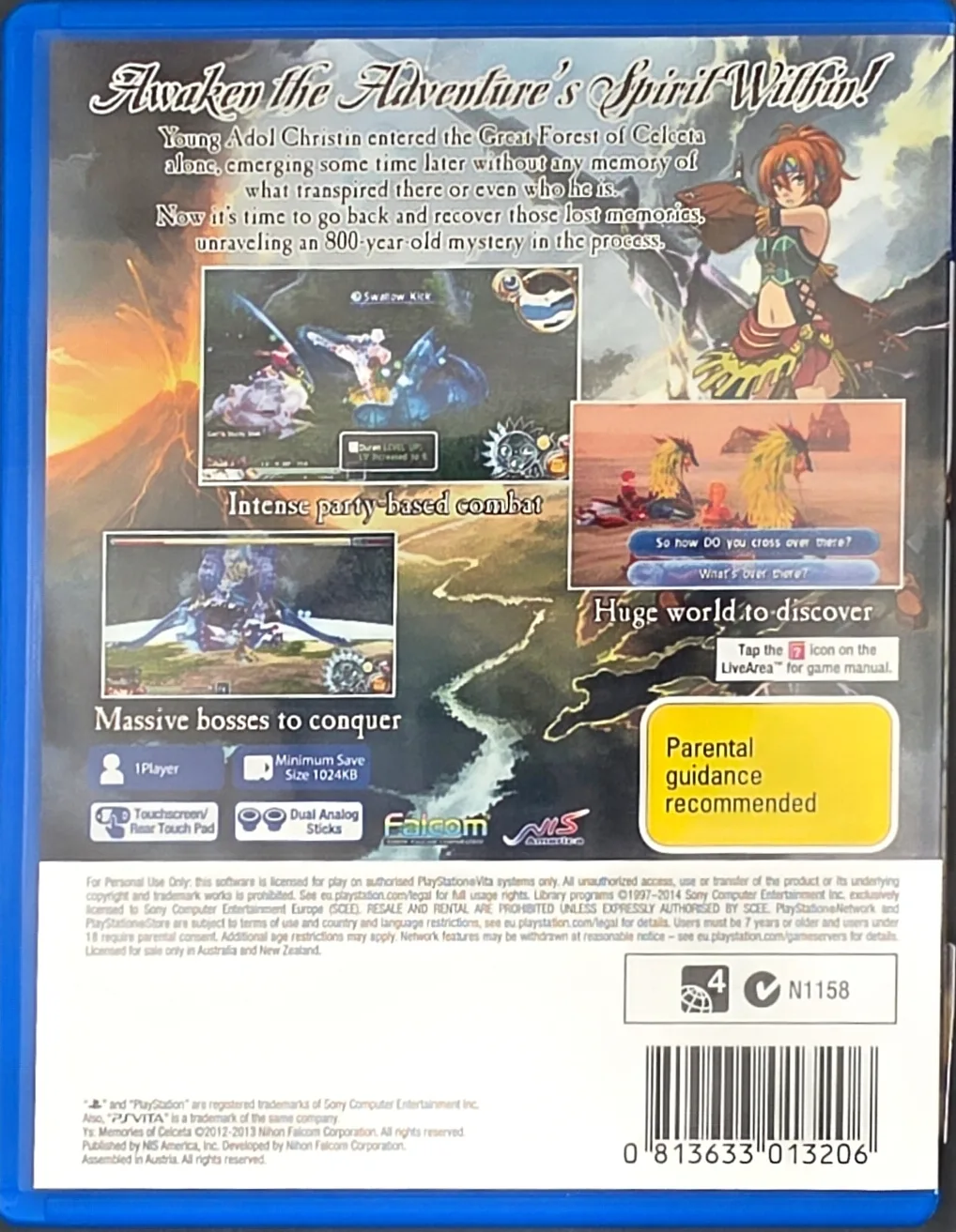 Ys: Memories of Celceta, photo 2