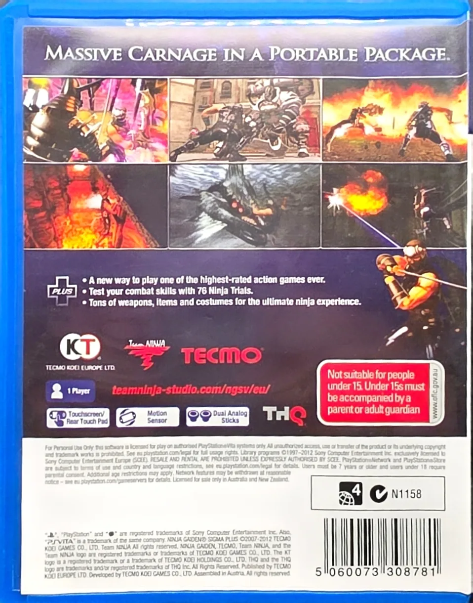 Ninja Gaiden Sigma Plus, photo 2