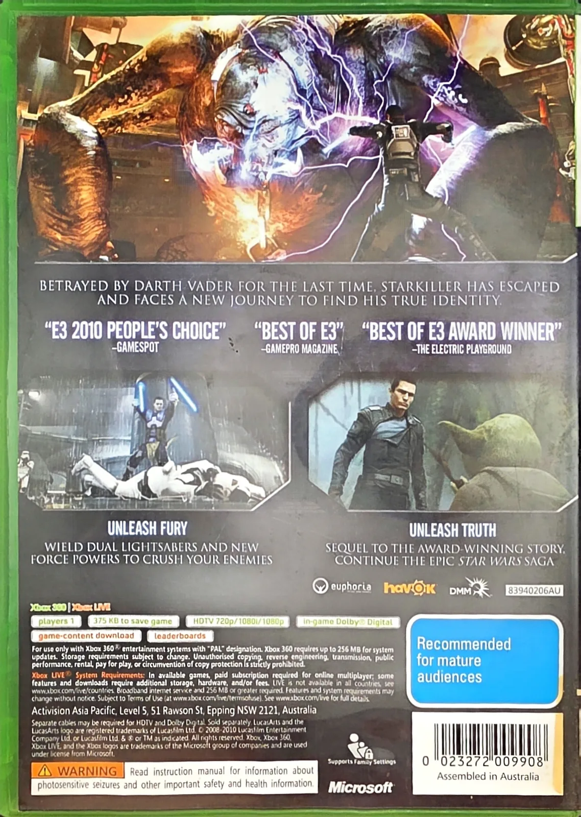 Star Wars: The Force Unleashed II, photo 2