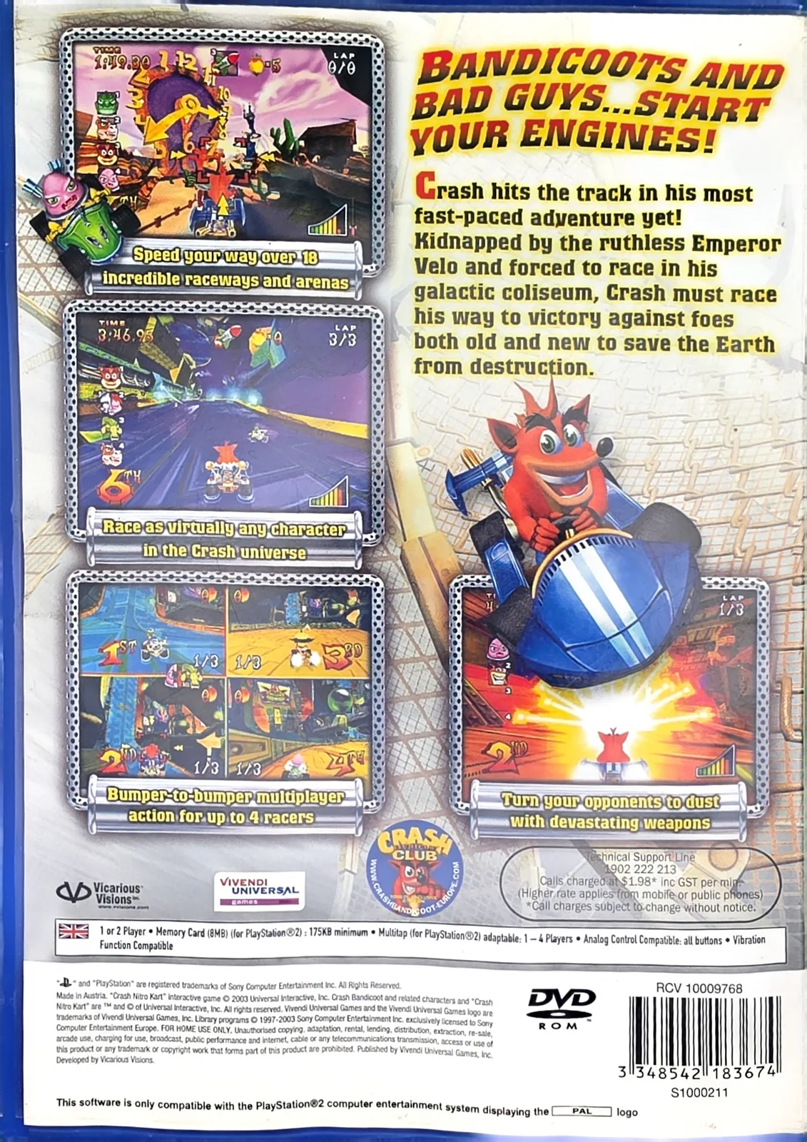 Crash Nitro Kart, photo 2