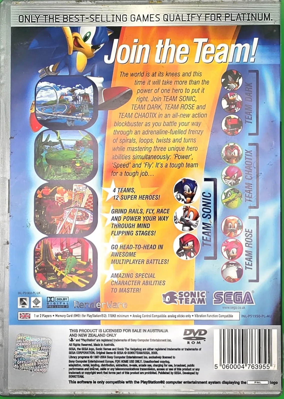 Sonic Heroes, photo 2