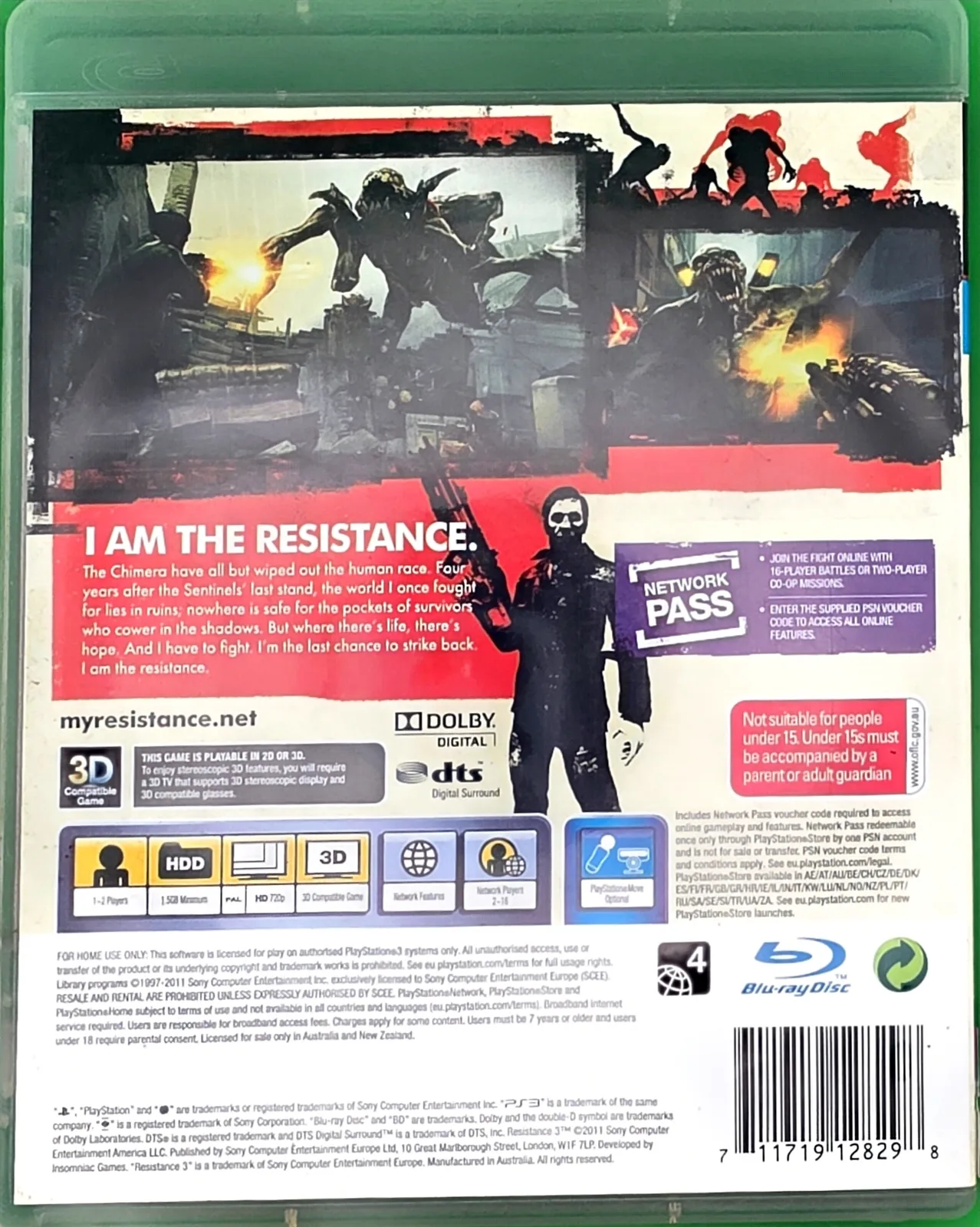 Resistance 3, photo 2