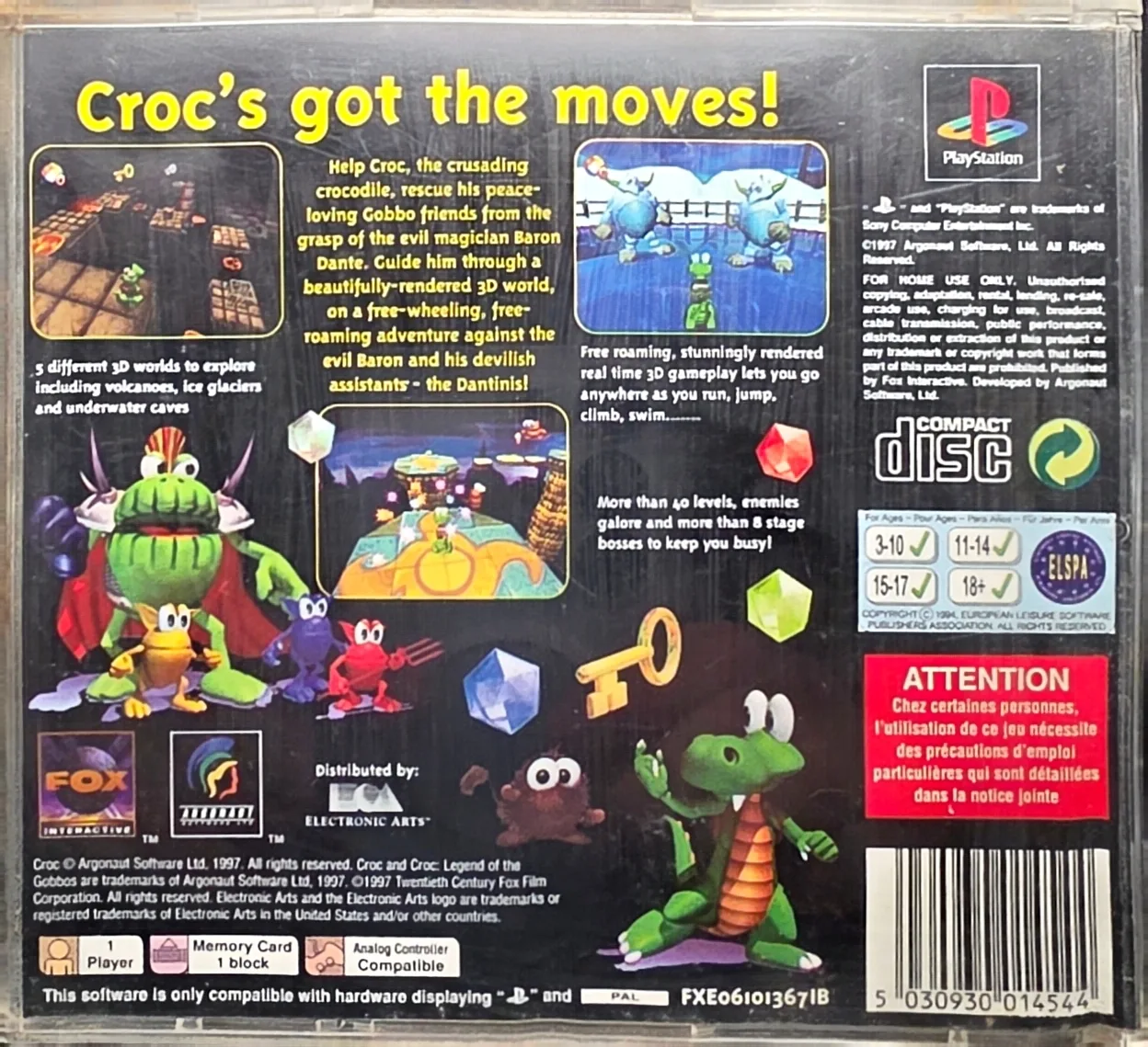 Croc: Legend of the Gobbos, photo 2