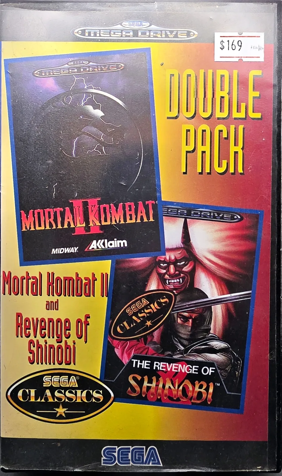Mortal Kombat II and Revenge of Shinobi