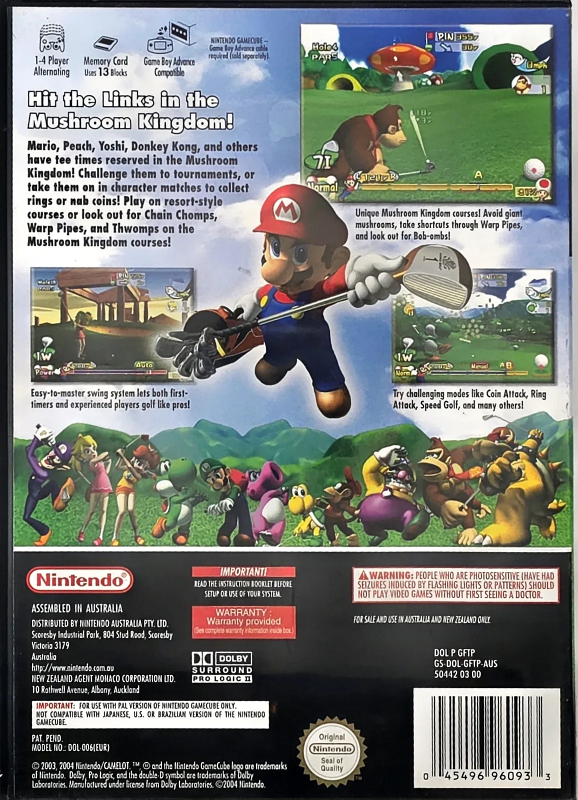 Mario Golf: Toadstool Tour, photo 2