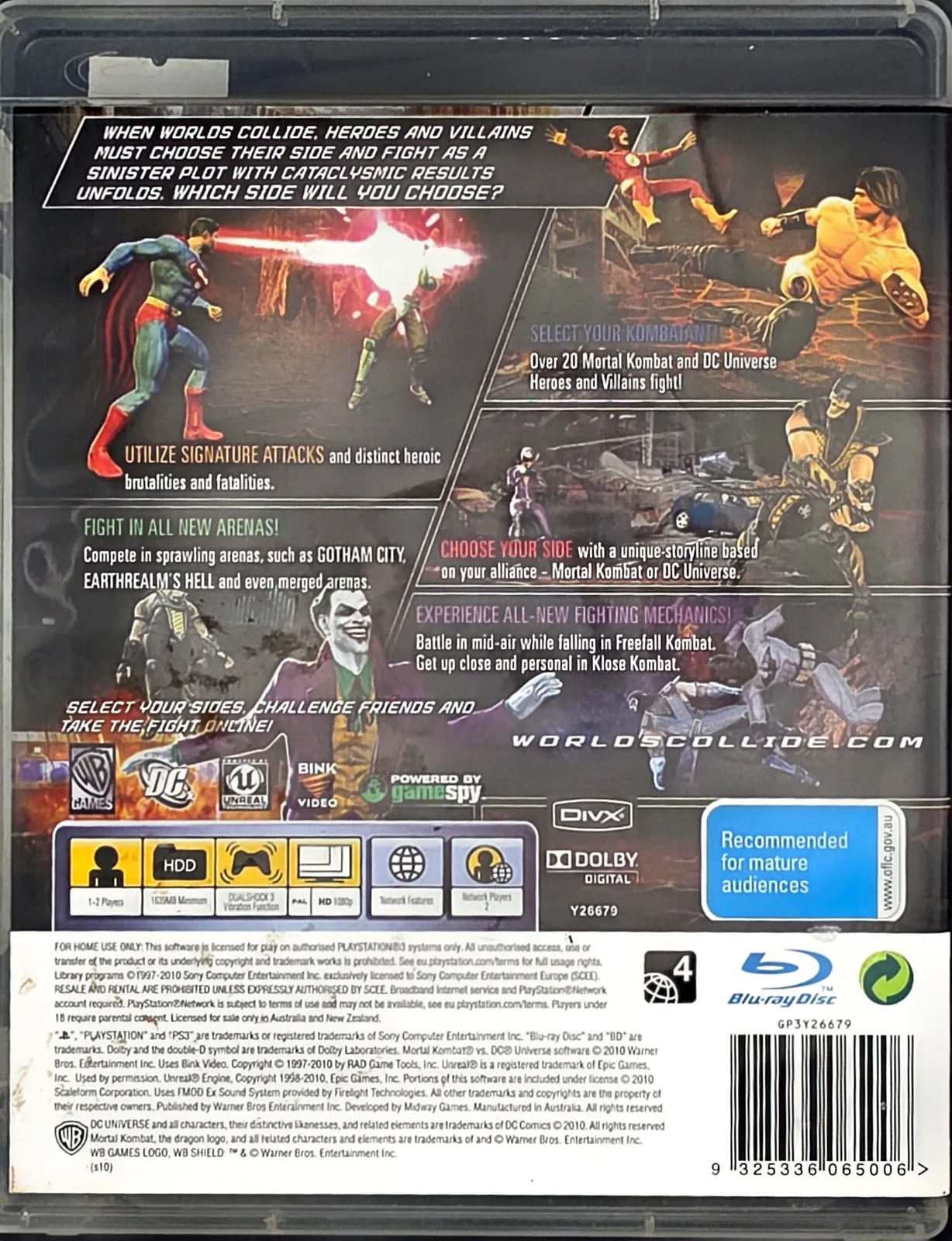Mortal Kombat vs. DC Universe, photo 2