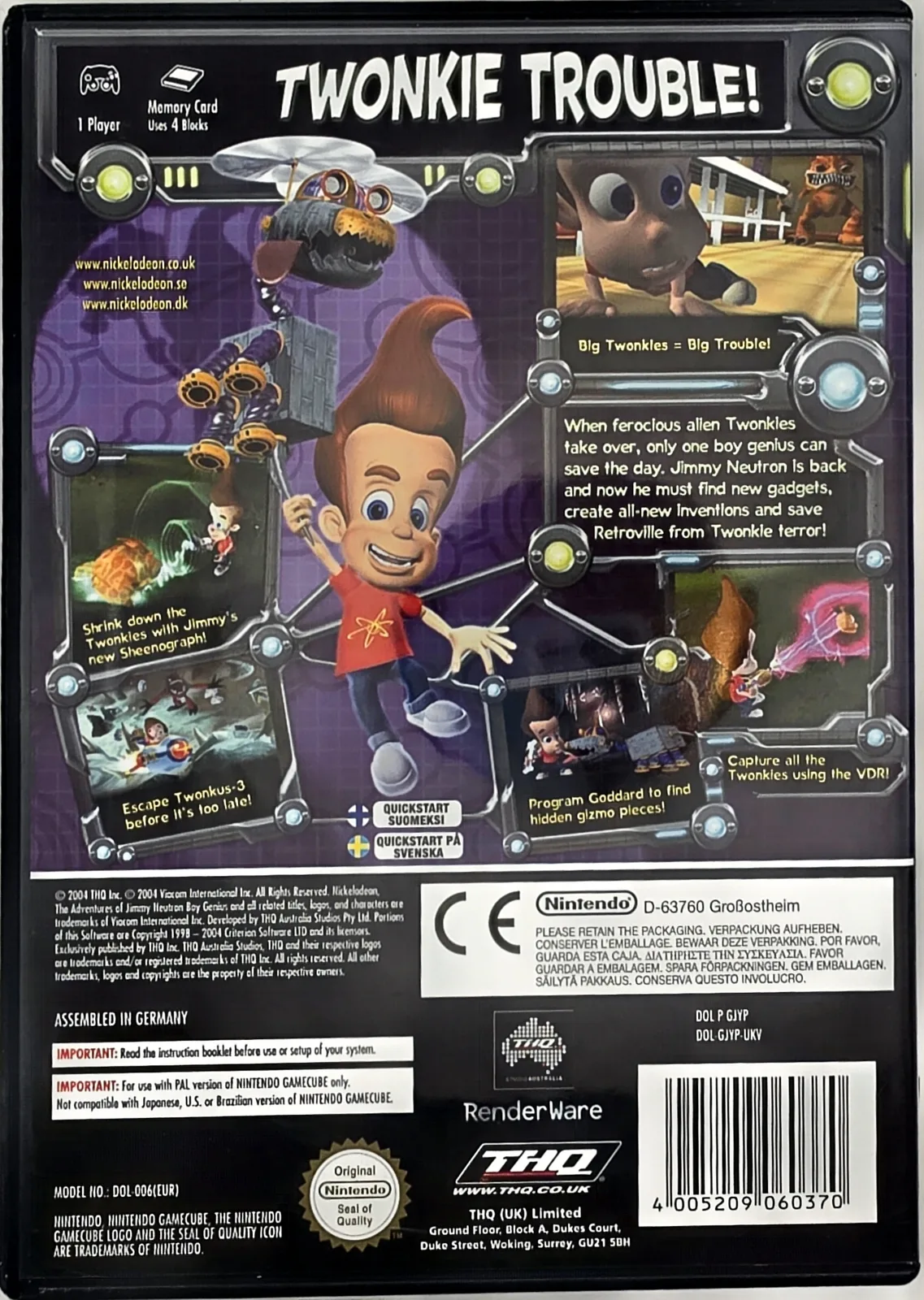 The Adventures of Jimmy Neutron, Boy Genius: Attack of the Twonkies, photo 2