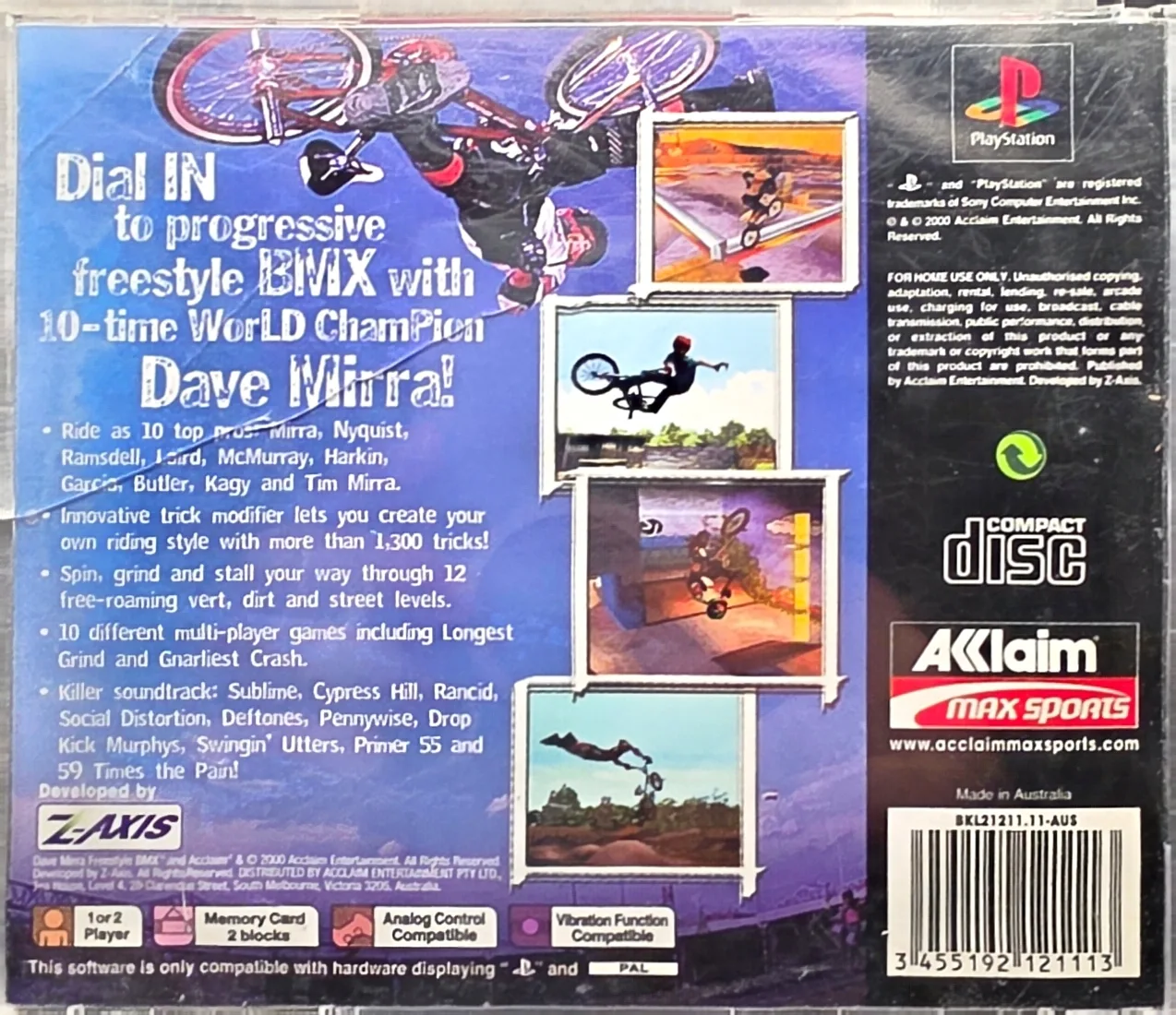 Dave Mirra Freestyle BMX, photo 2