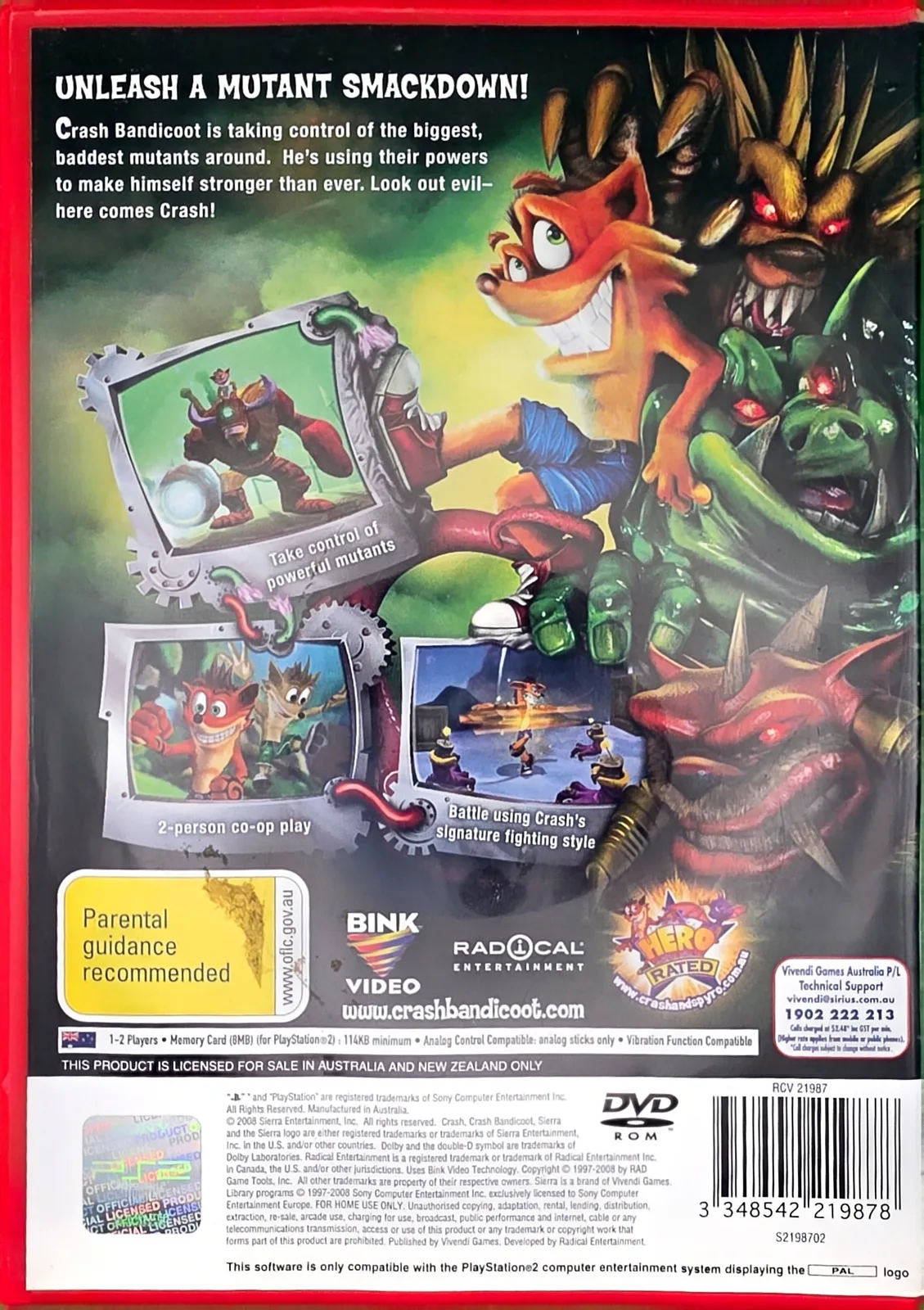 Crash: Mind over Mutant, photo 2