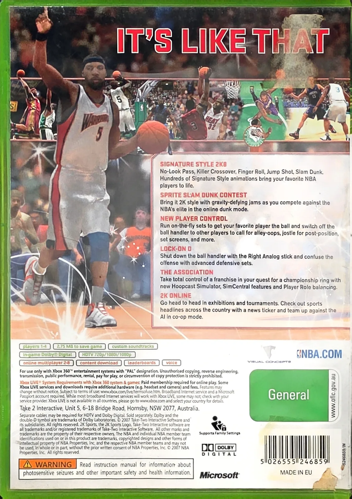 NBA 2K8, photo 2