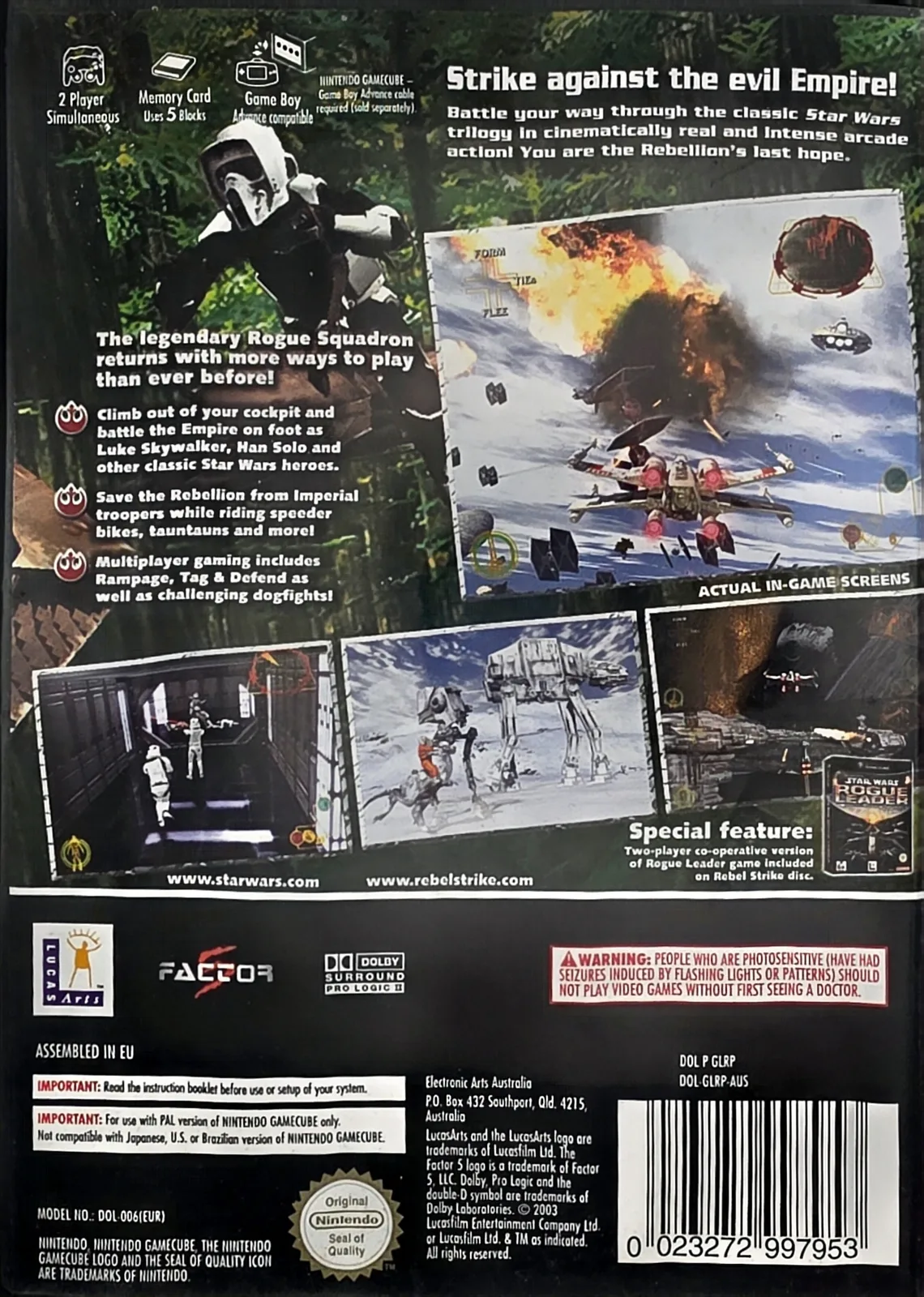 Star Wars Rogue Squadron III: Rebel Strike, photo 2