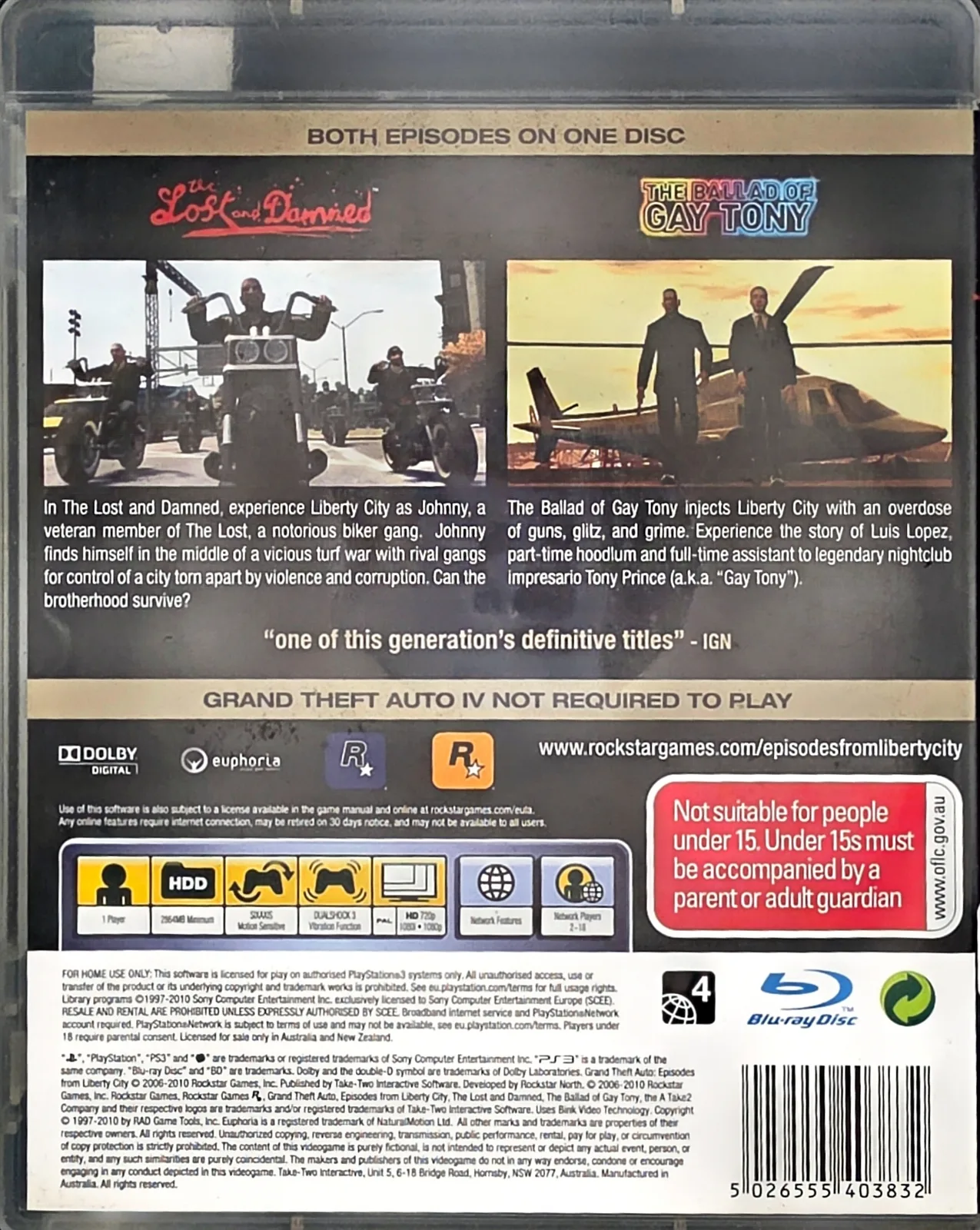 Grand Theft Auto: Episodes from Liberty City, photo 2