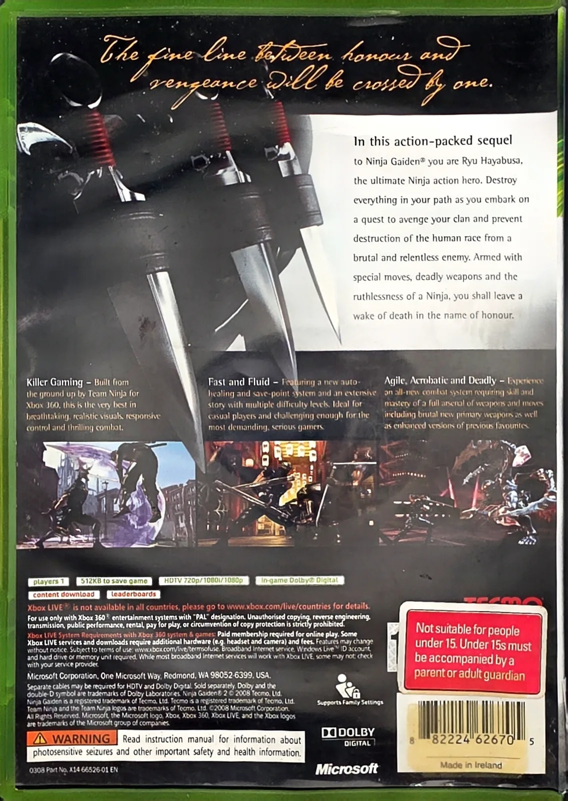Ninja Gaiden II, photo 2