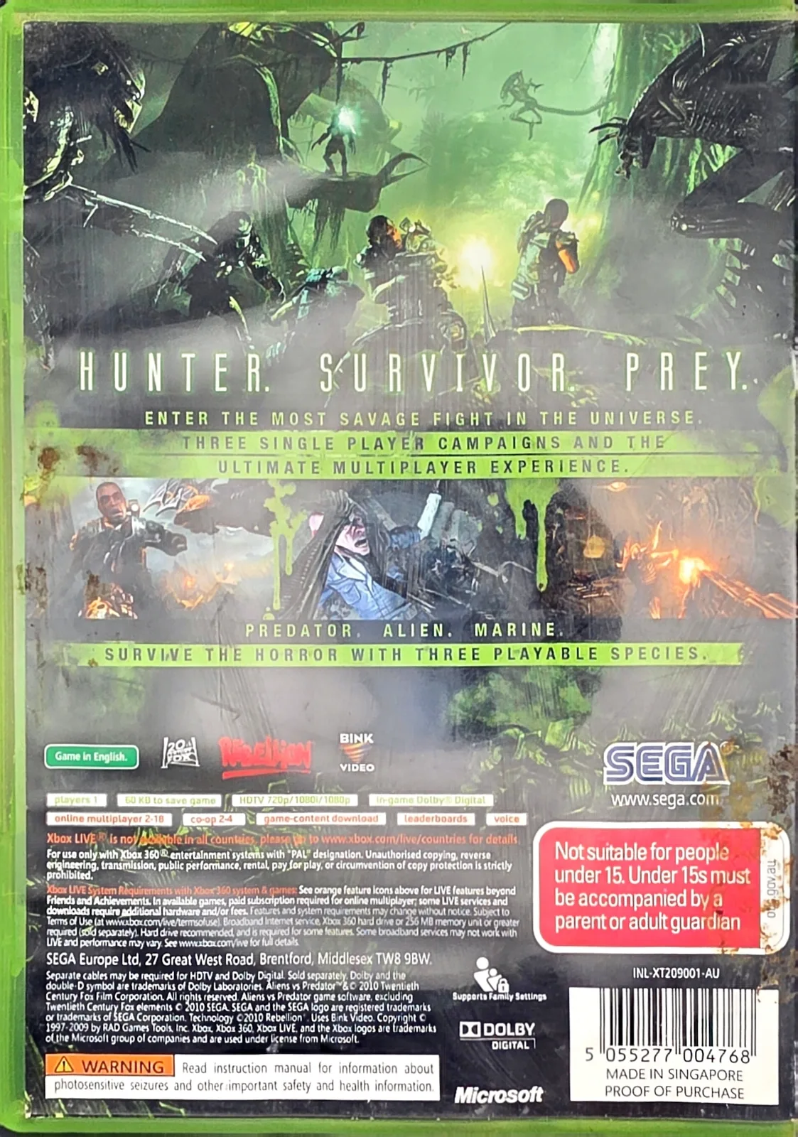 Aliens vs. Predator, photo 2