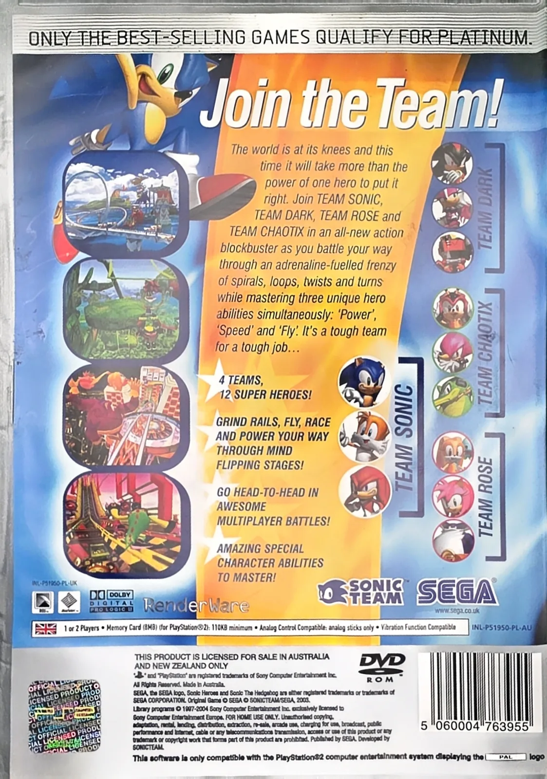 Sonic Heroes, photo 2