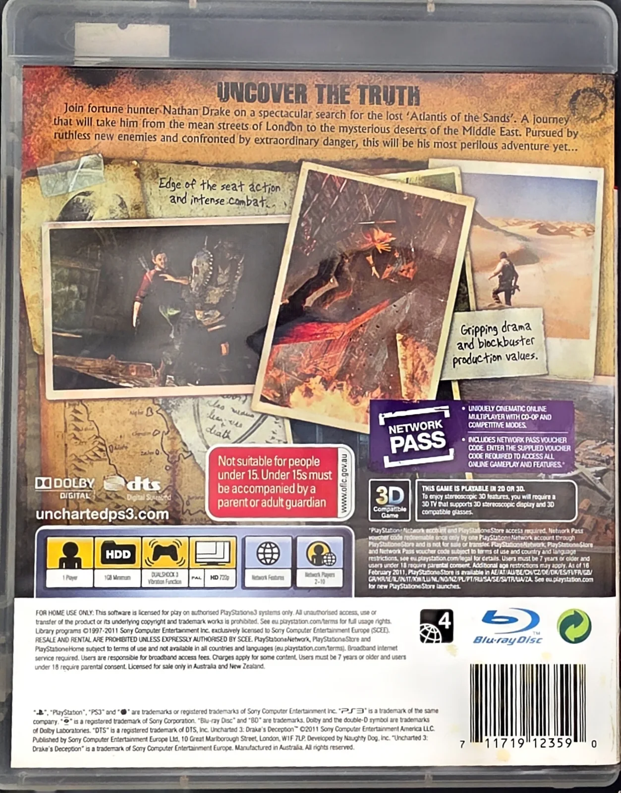 Uncharted 3: Drake's Deception, photo 2