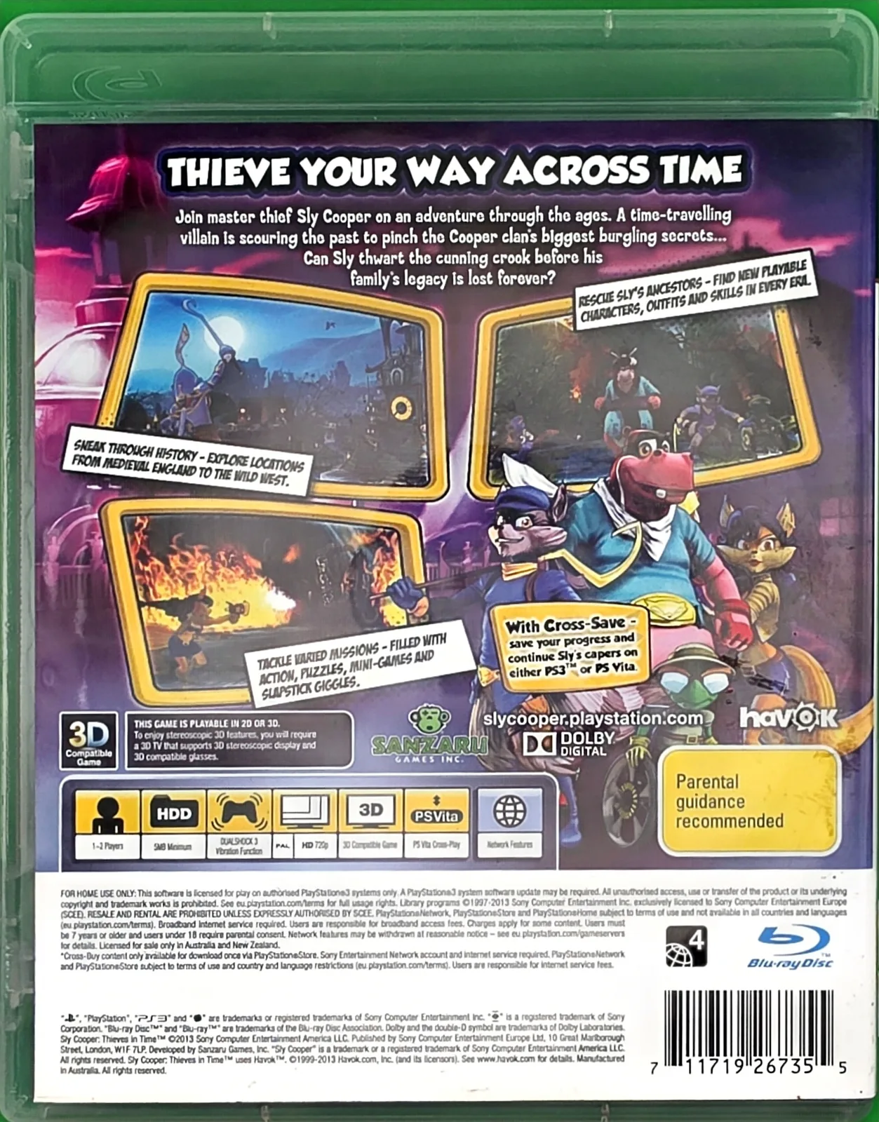 Sly Cooper: Thieves in Time, photo 2