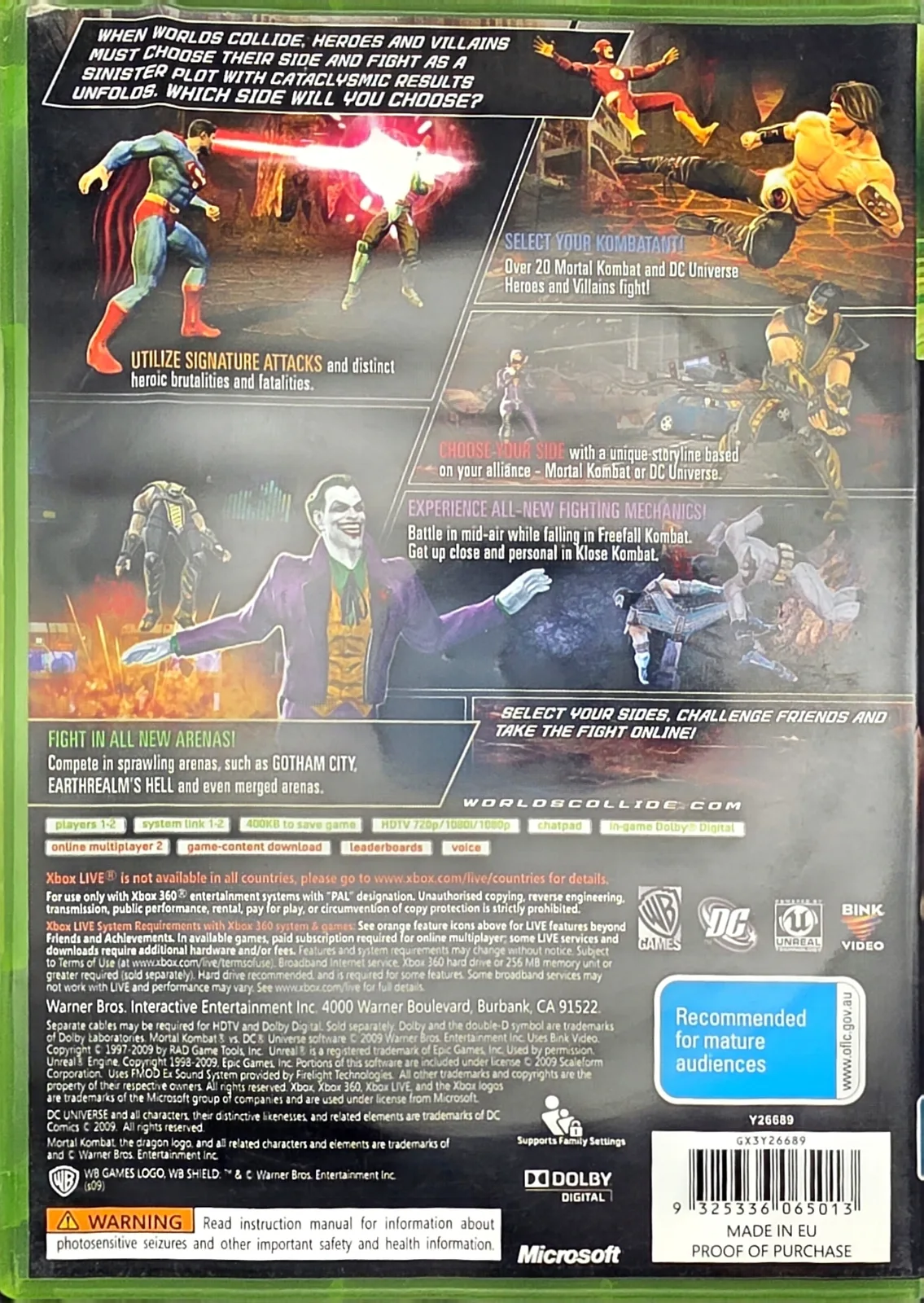 Mortal Kombat vs. DC Universe, photo 2