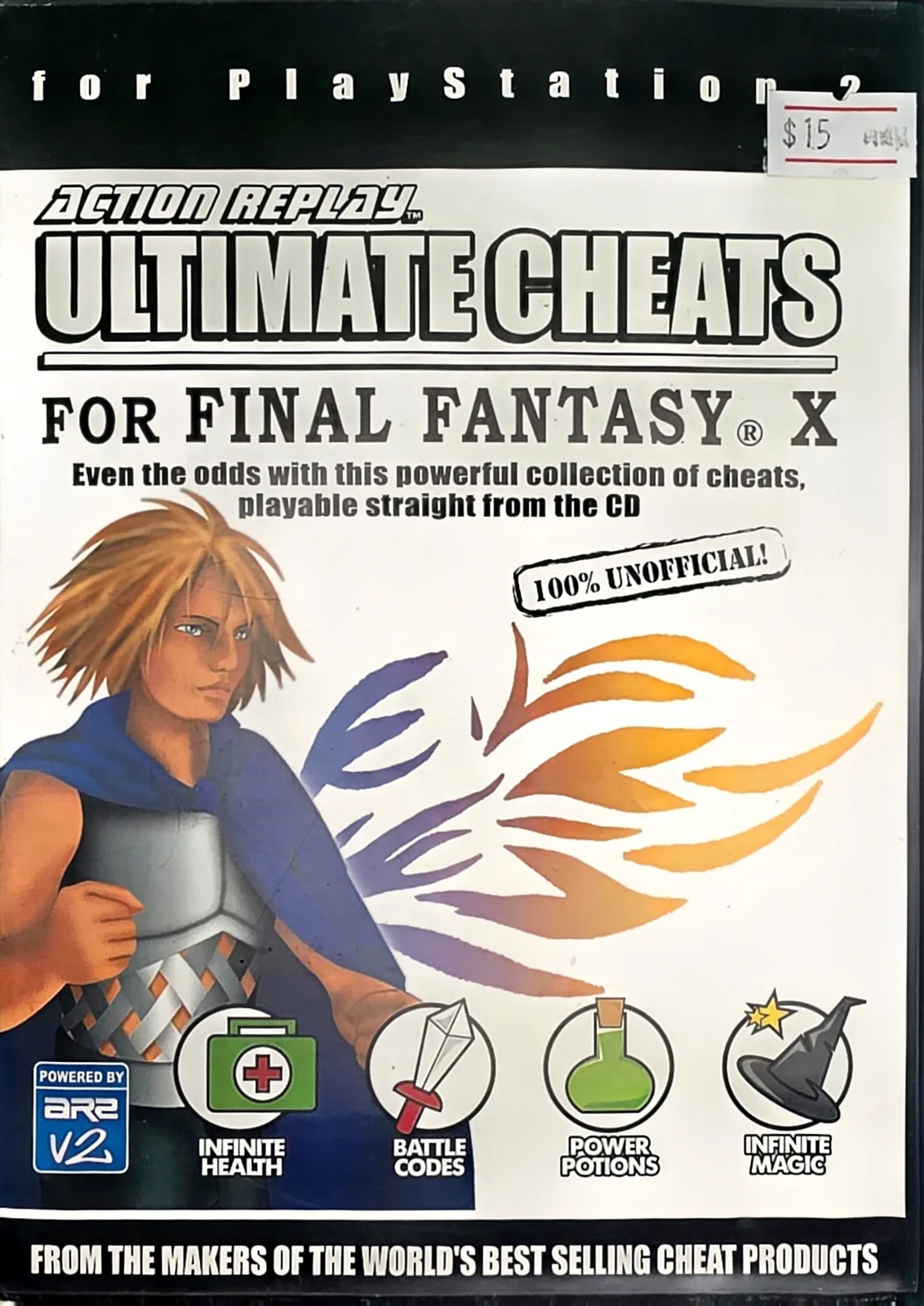 Action Replay Ultimate Cheats for Final Fantasy X