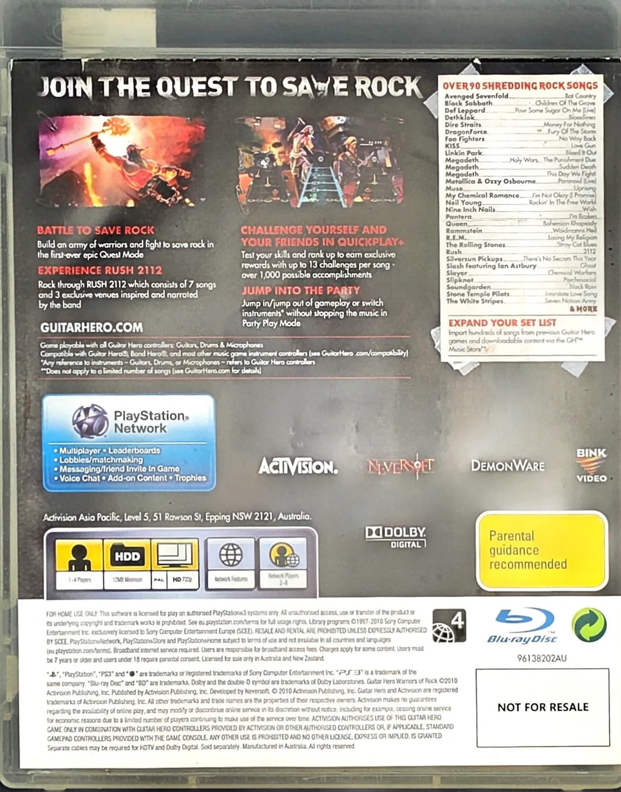 Guitar Hero: Warriors of Rock, photo 2
