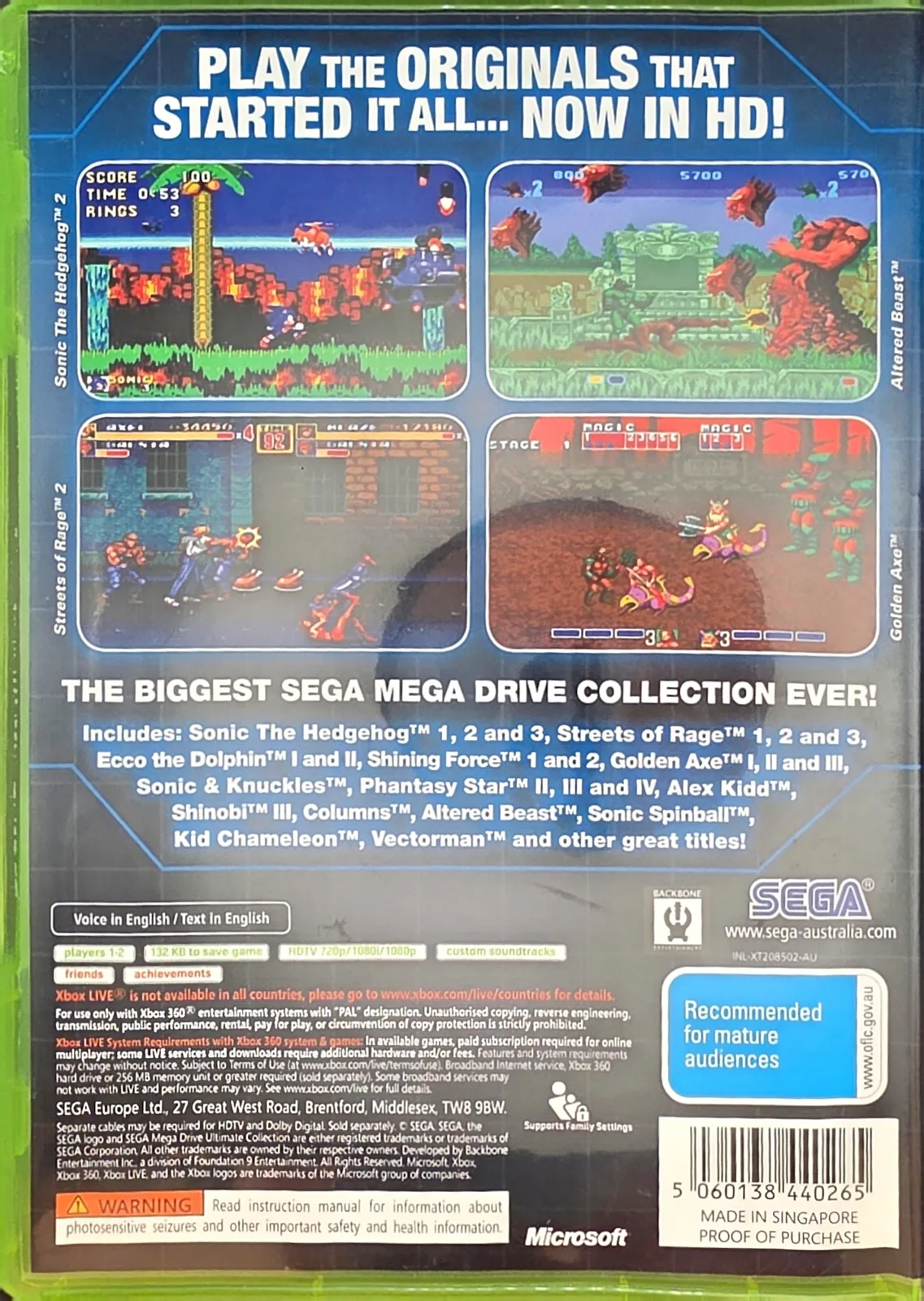 Sega Mega Drive Ultimate Collection, photo 2