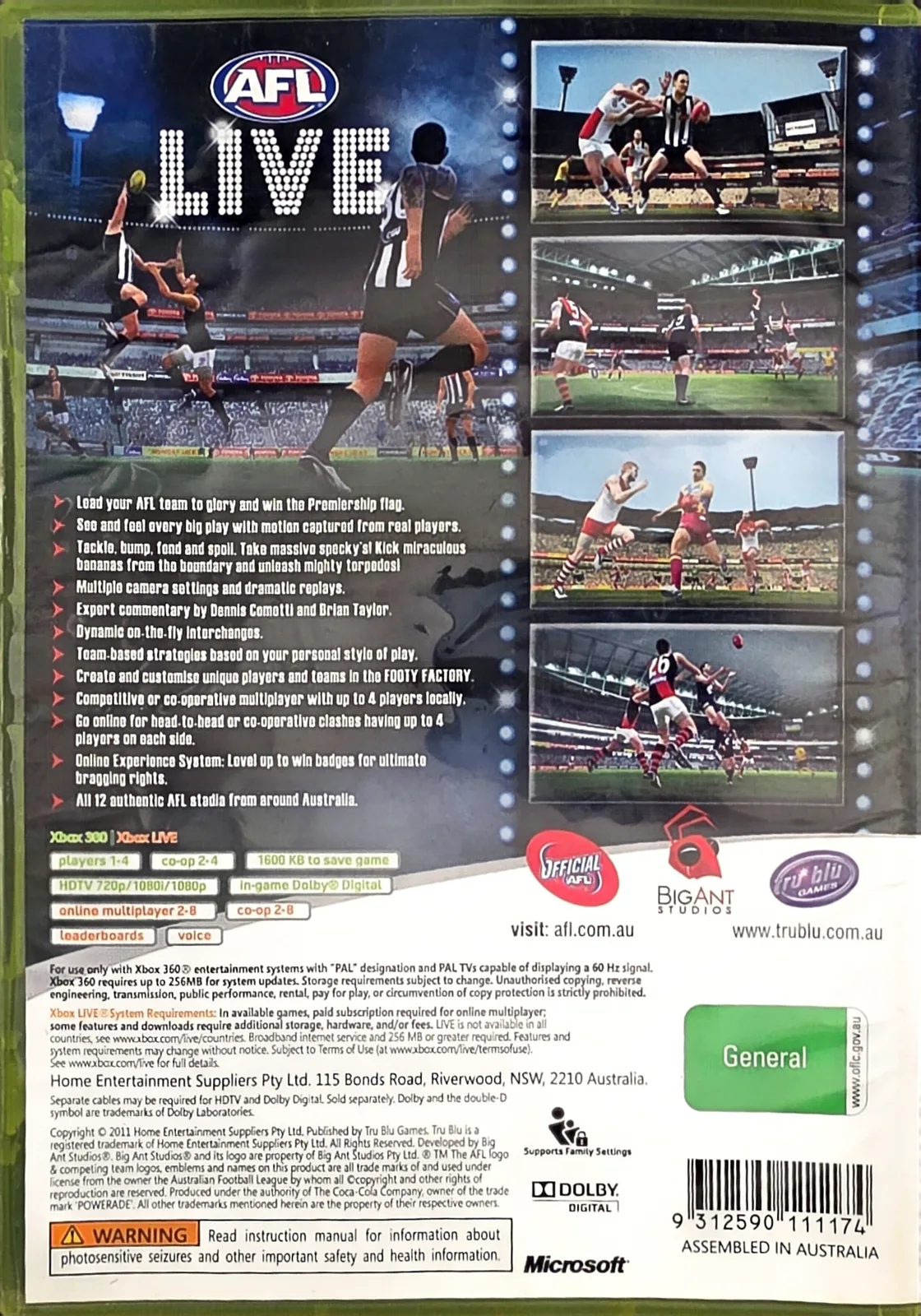 AFL Live, photo 2