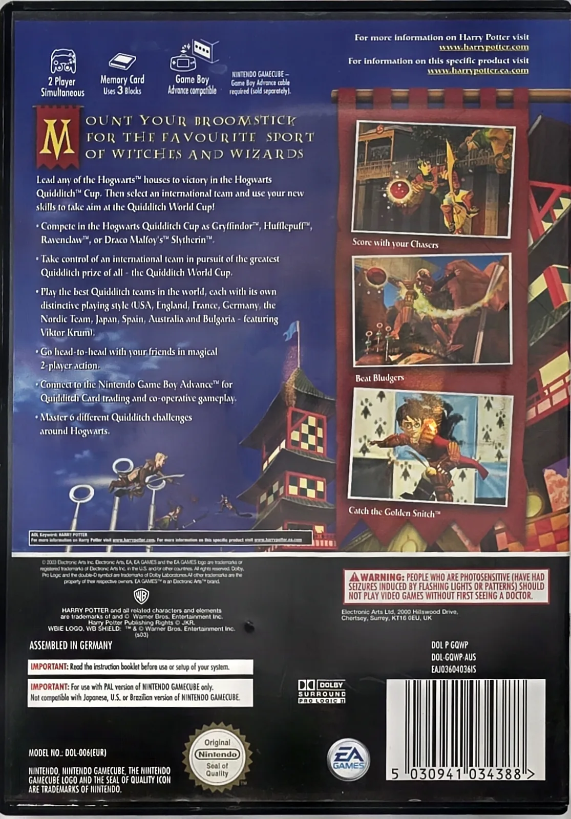 Harry Potter: Quidditch World Cup, photo 2