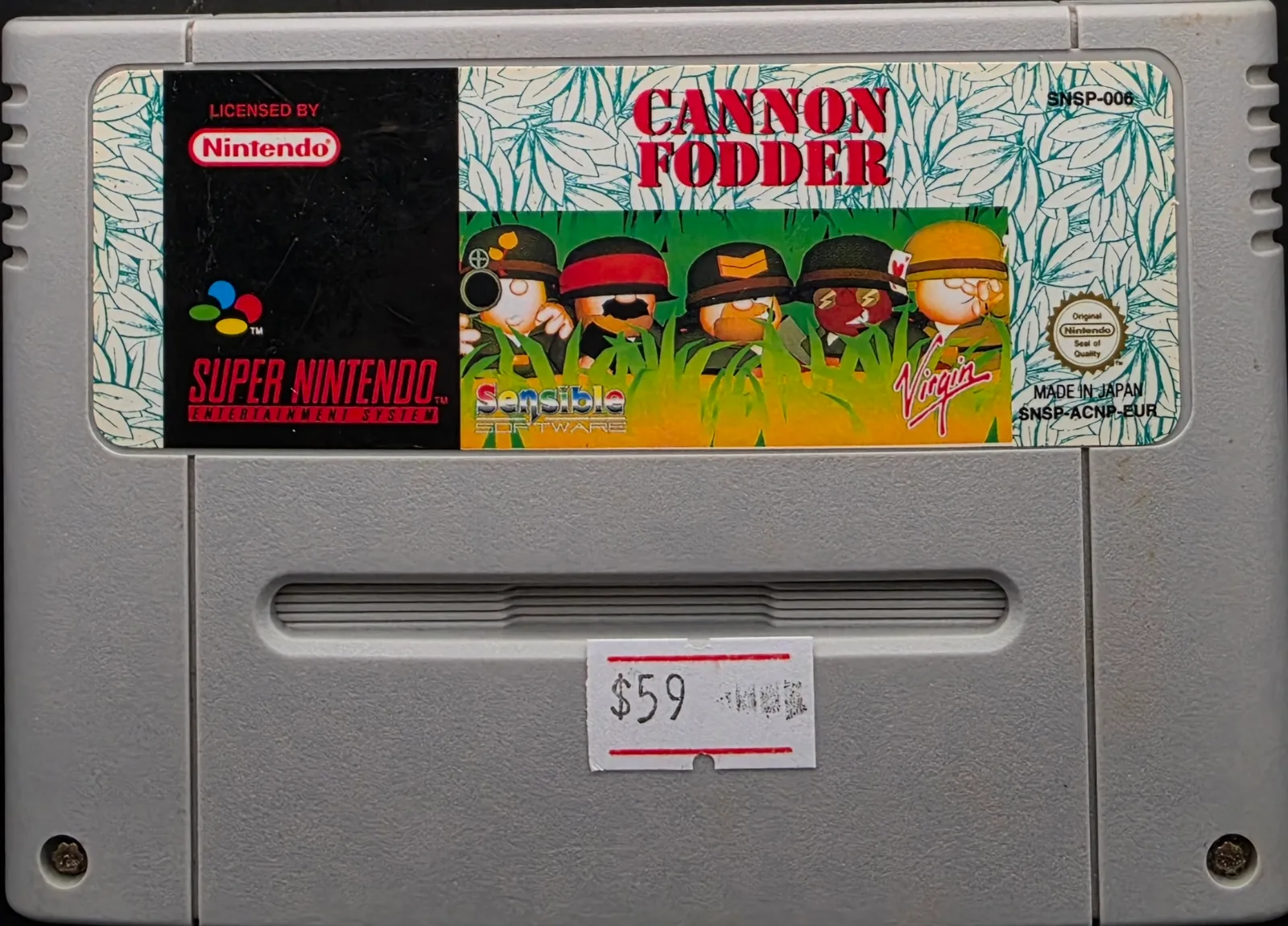 Cannon Fodder