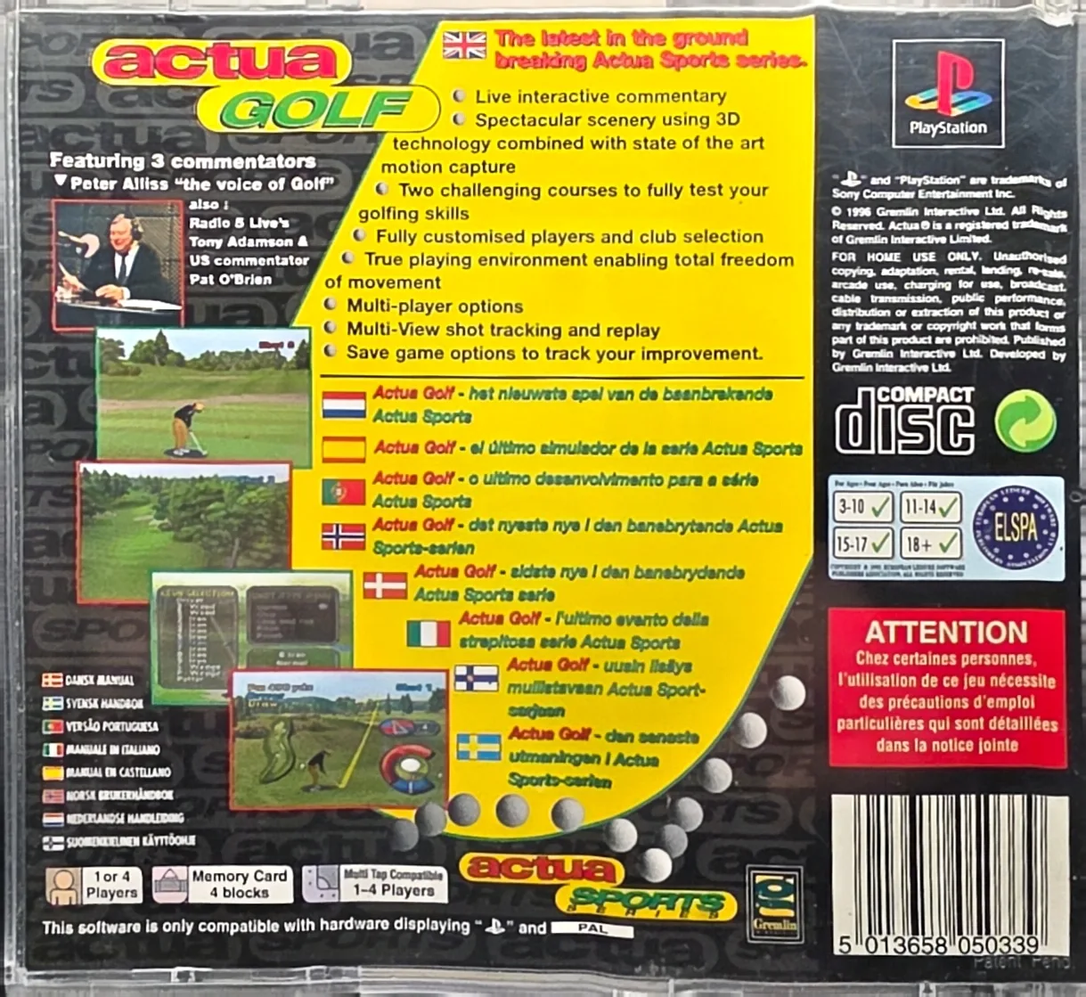 Actua Golf, photo 2