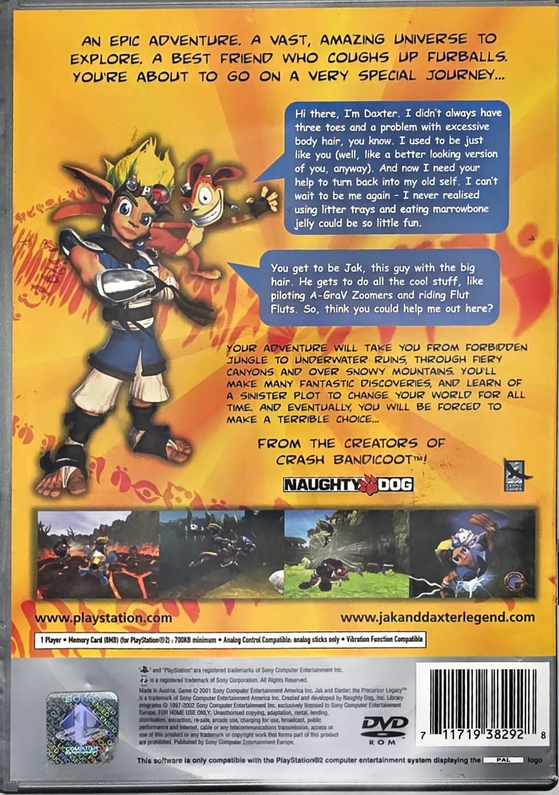 Jak and Daxter: The Precursor Legacy, photo 2