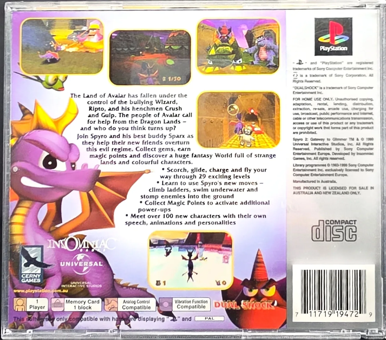 Spyro 2: Gateway to Glimmer, photo 2
