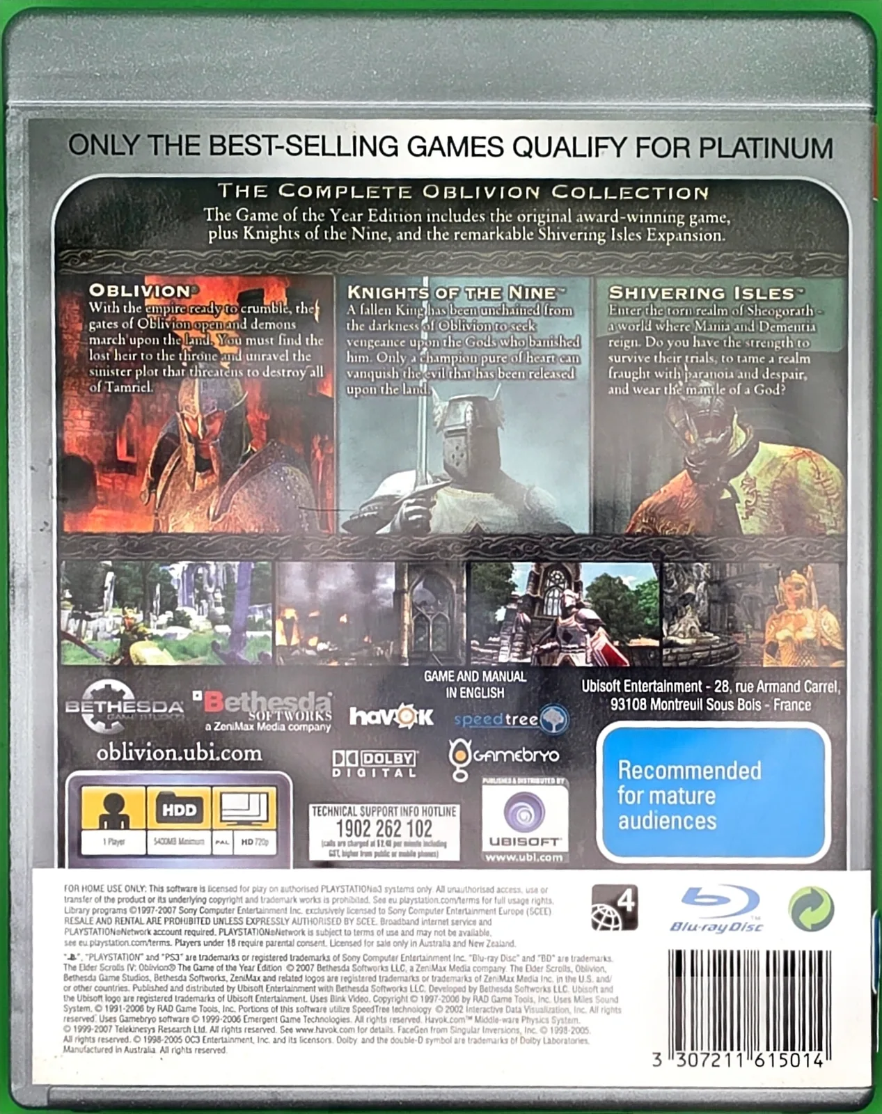 The Elder Scrolls IV: Oblivion Game of the Year Edition, photo 2