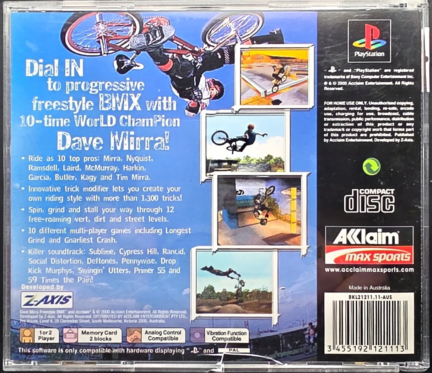 Dave Mirra Freestyle BMX, photo 2