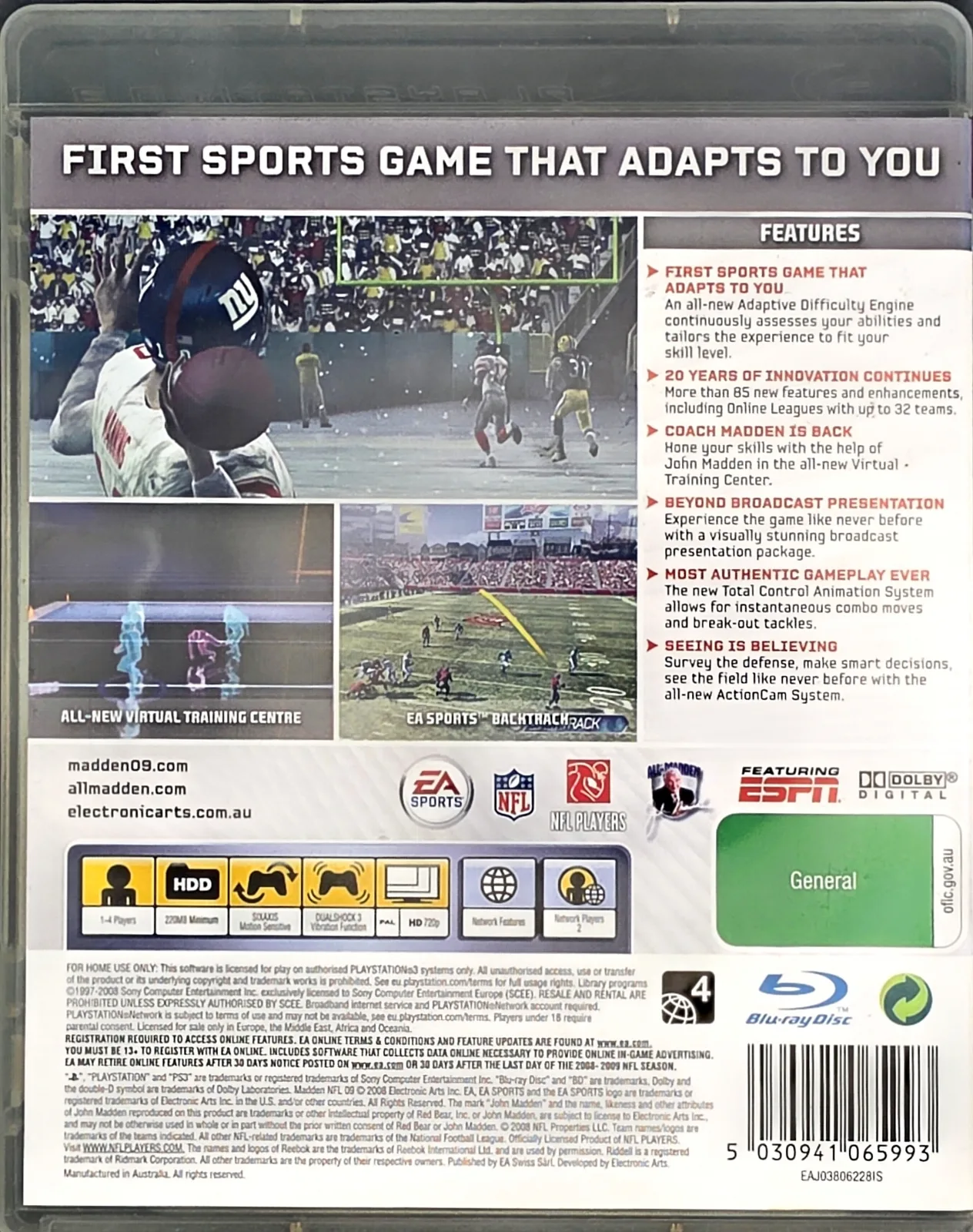 Madden NFL 09, photo 2