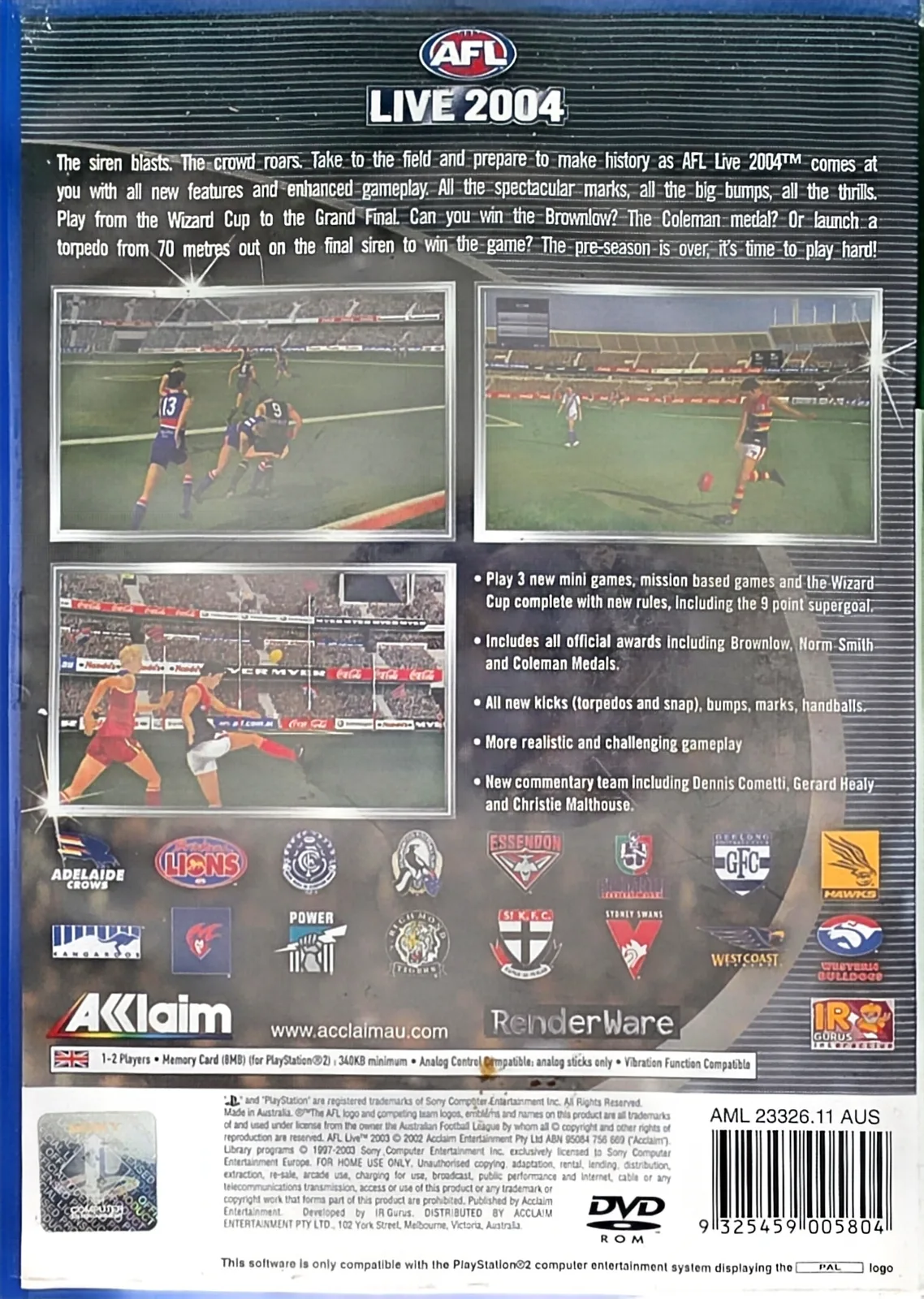 AFL Live 2004, photo 2