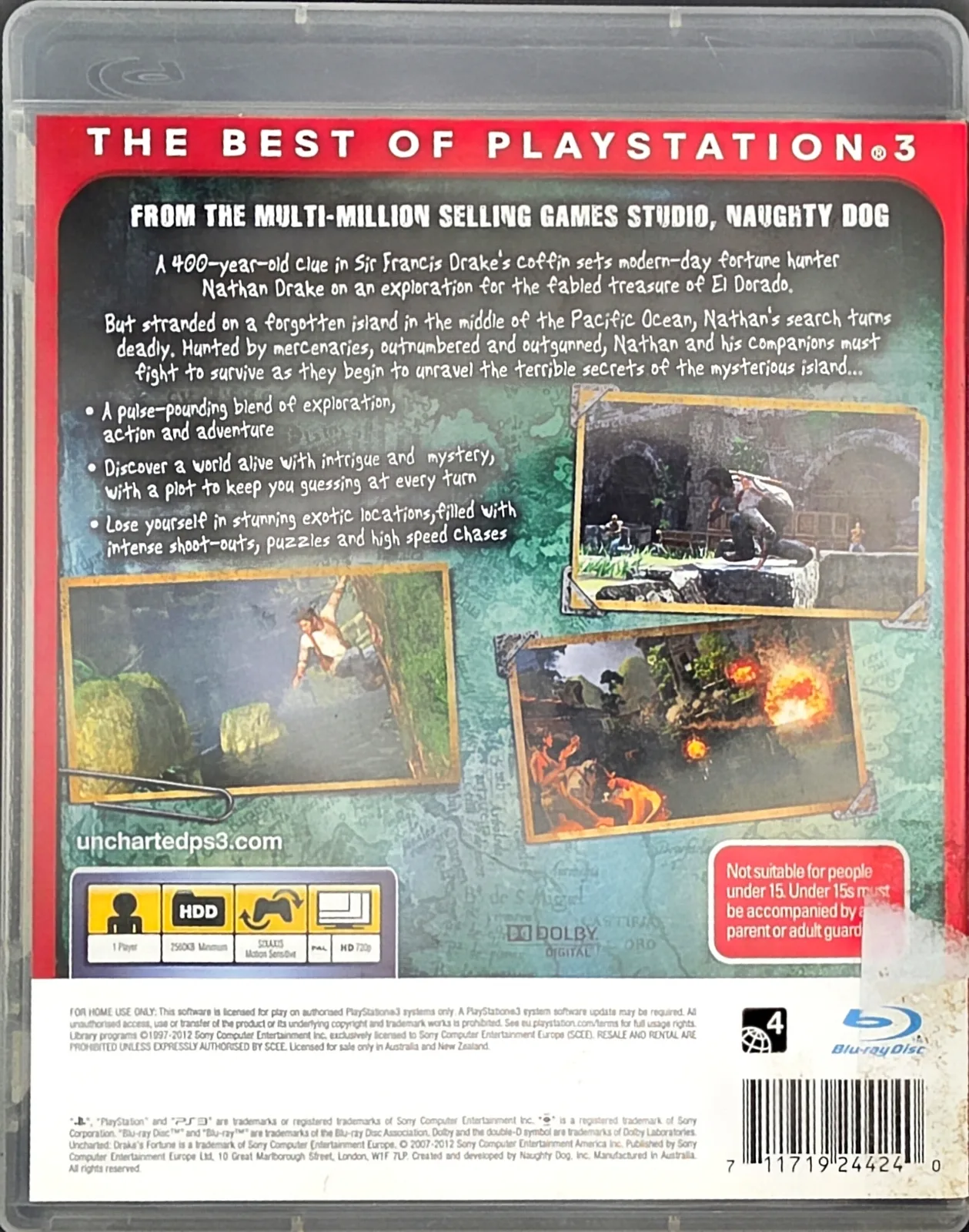 Uncharted: Drake's Fortune, photo 2