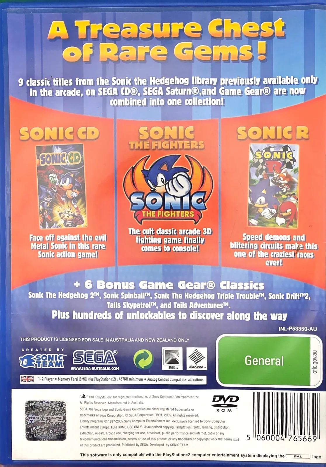 Sonic Gems Collection, photo 2