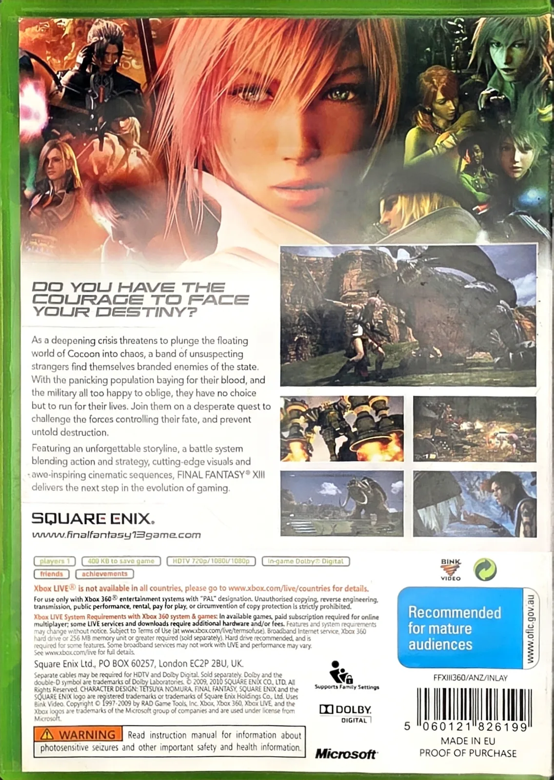 Final Fantasy XIII, photo 2