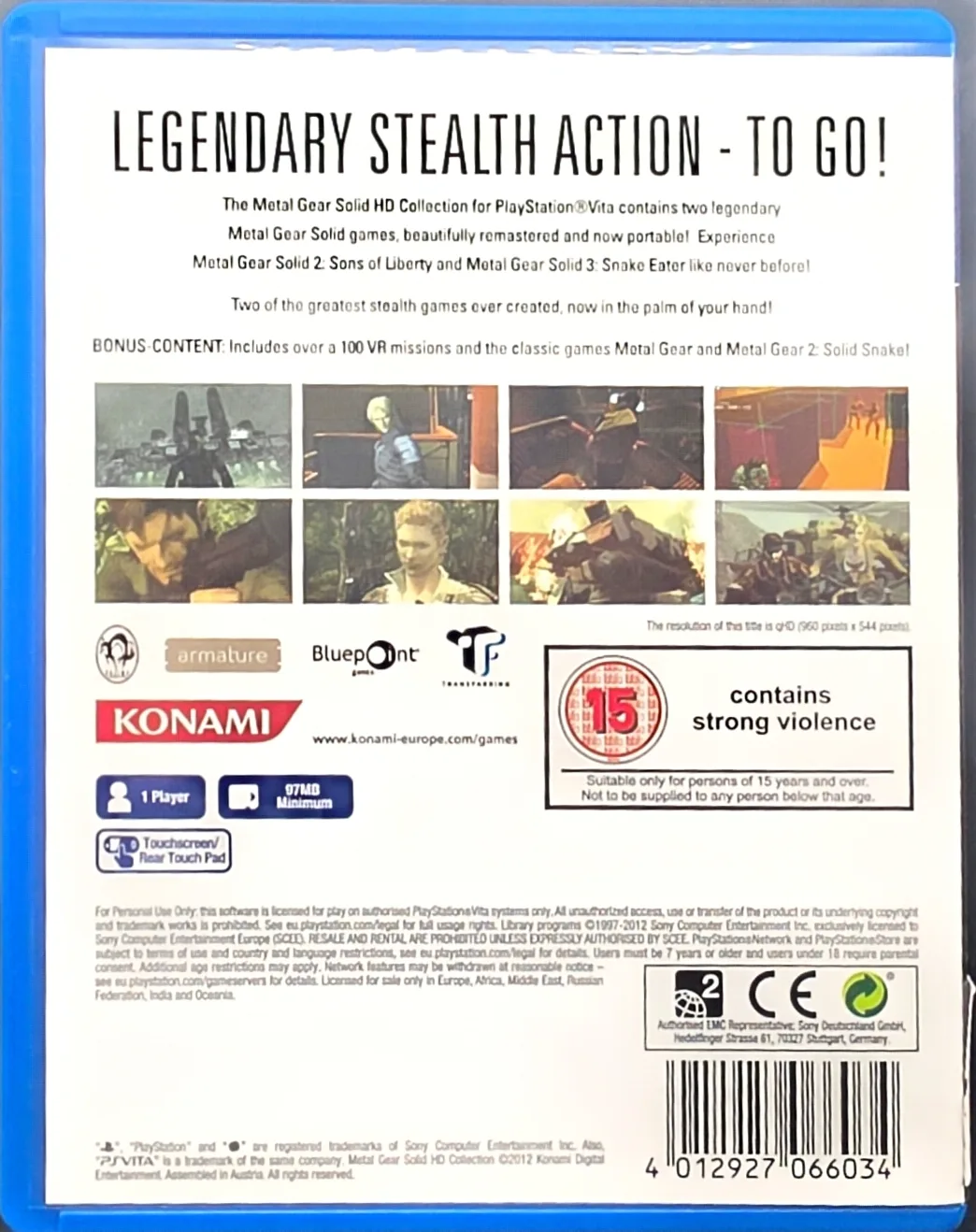 Metal Gear Solid HD Collection, photo 2